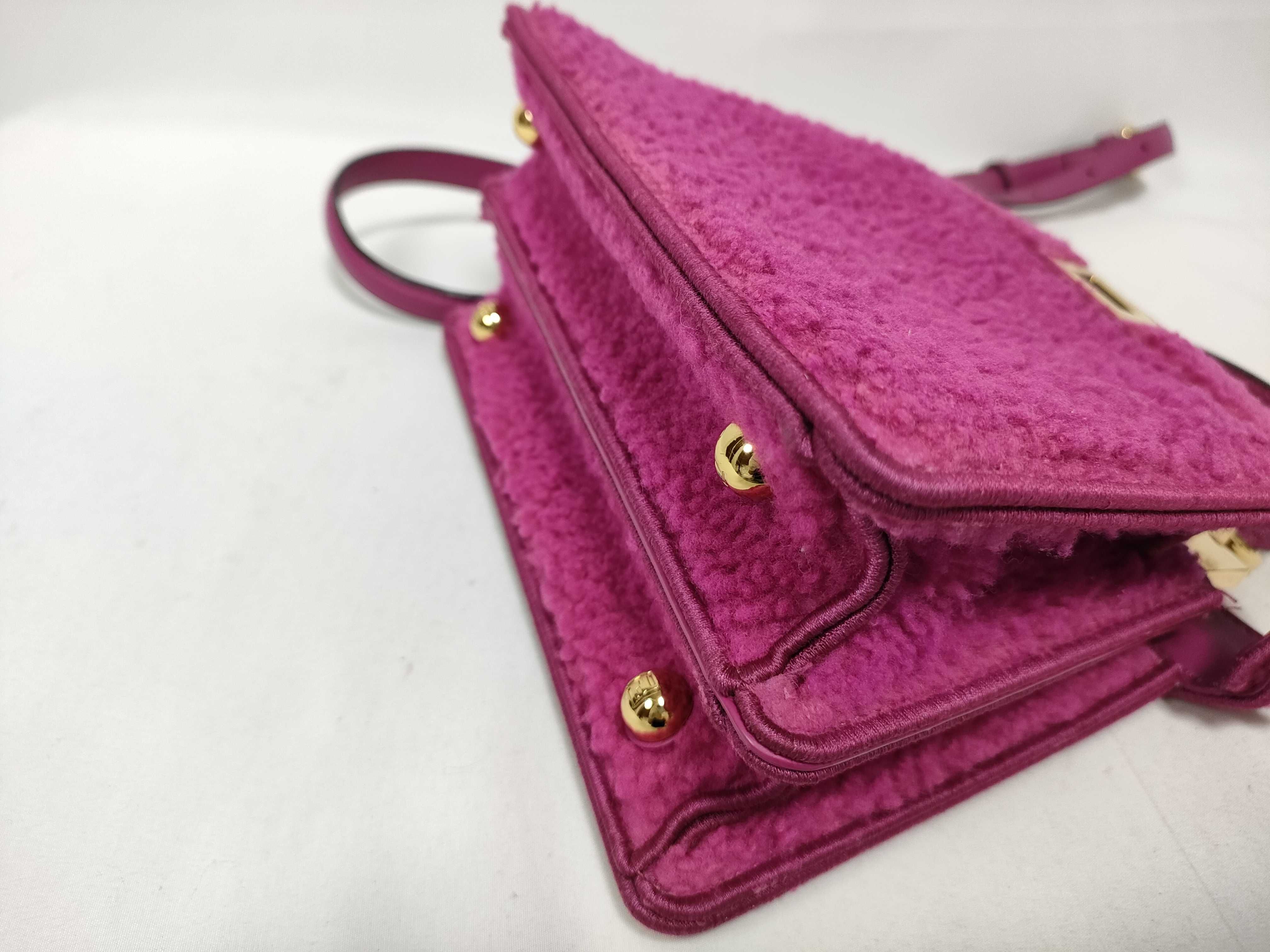 Peekaboo I.U Petite Mouton 2-Way Handbag, Pink — view 4