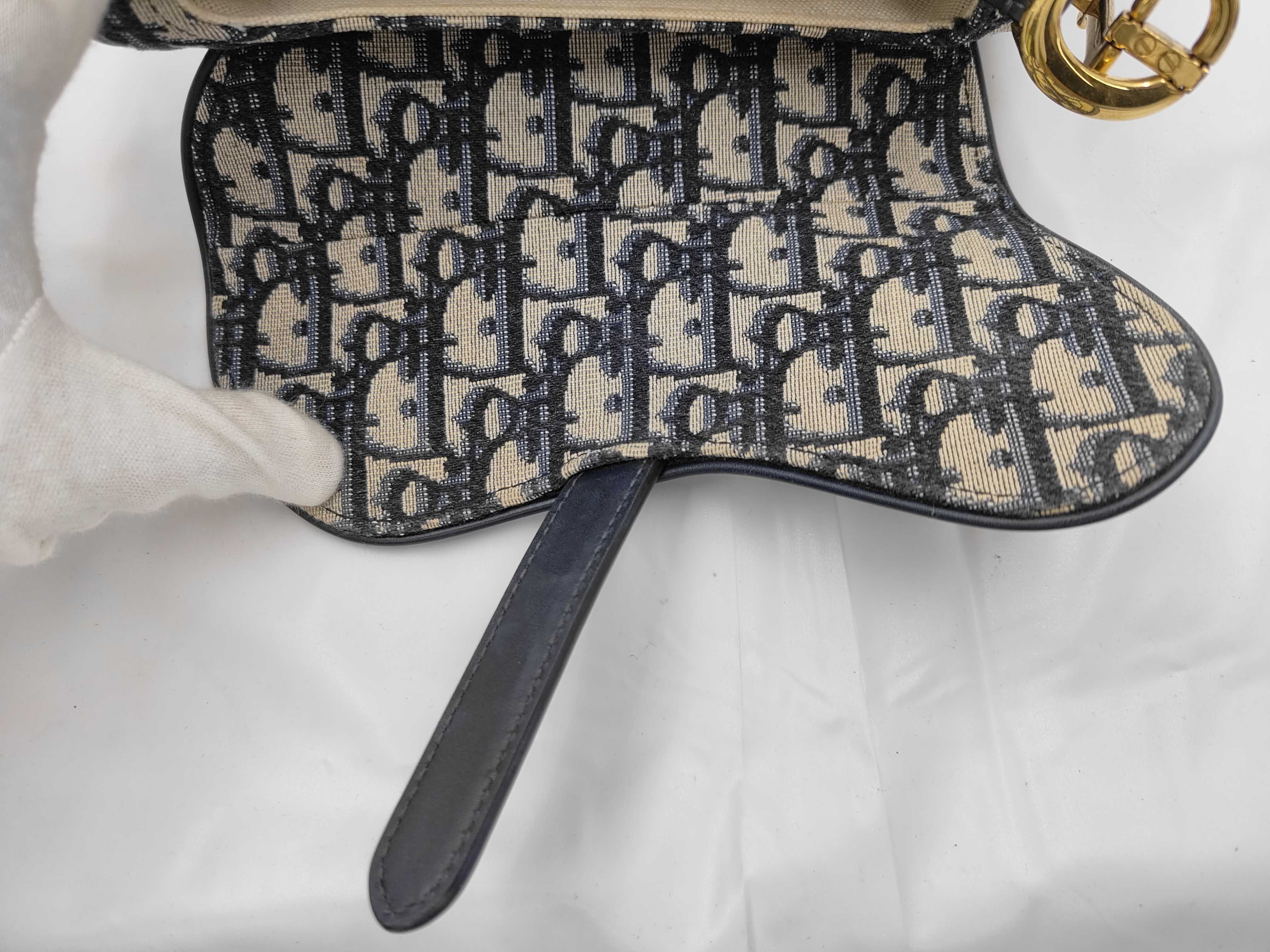 Oblique Saddle Handbag — view 7