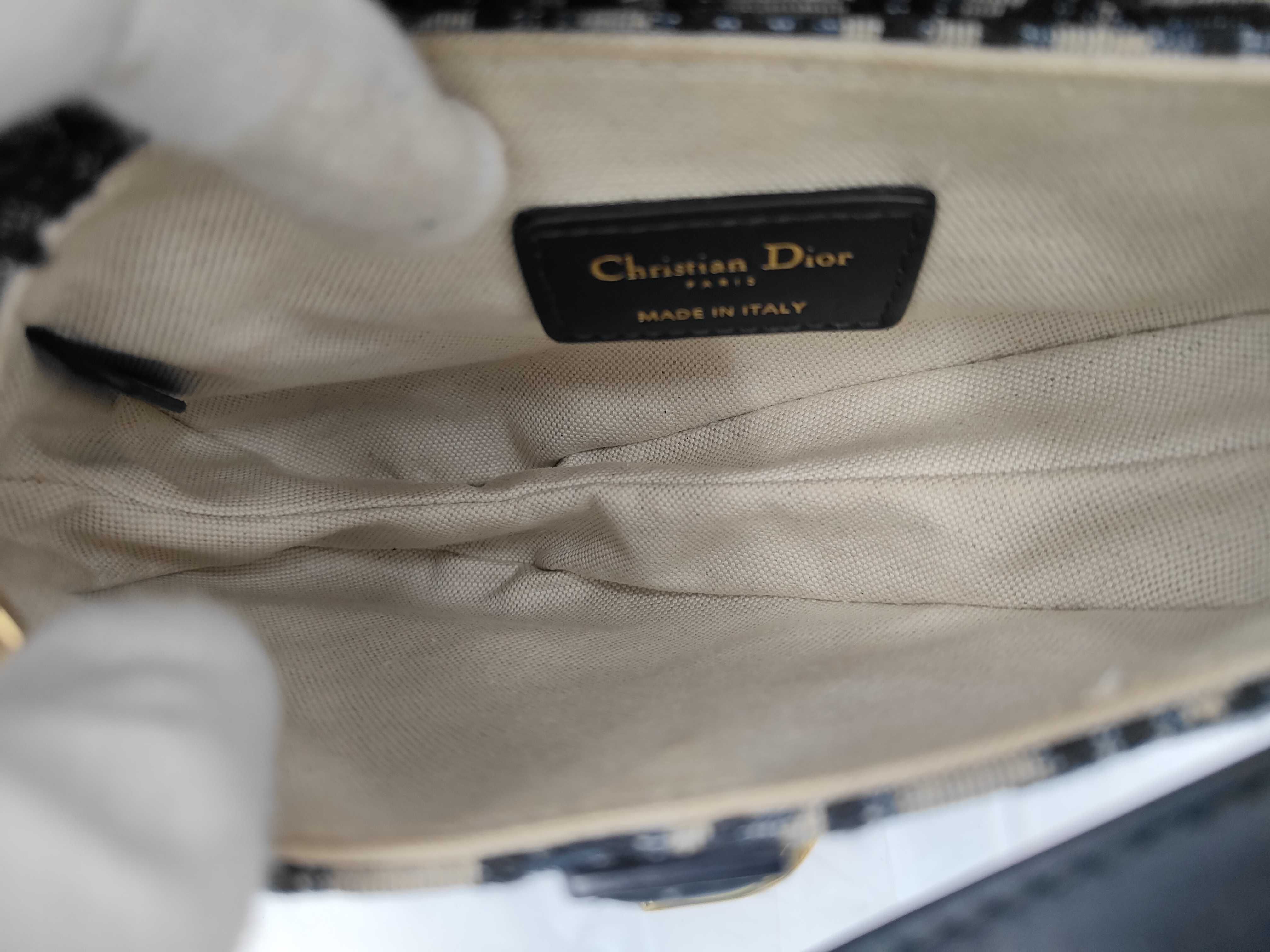 Oblique Saddle Handbag — view 9