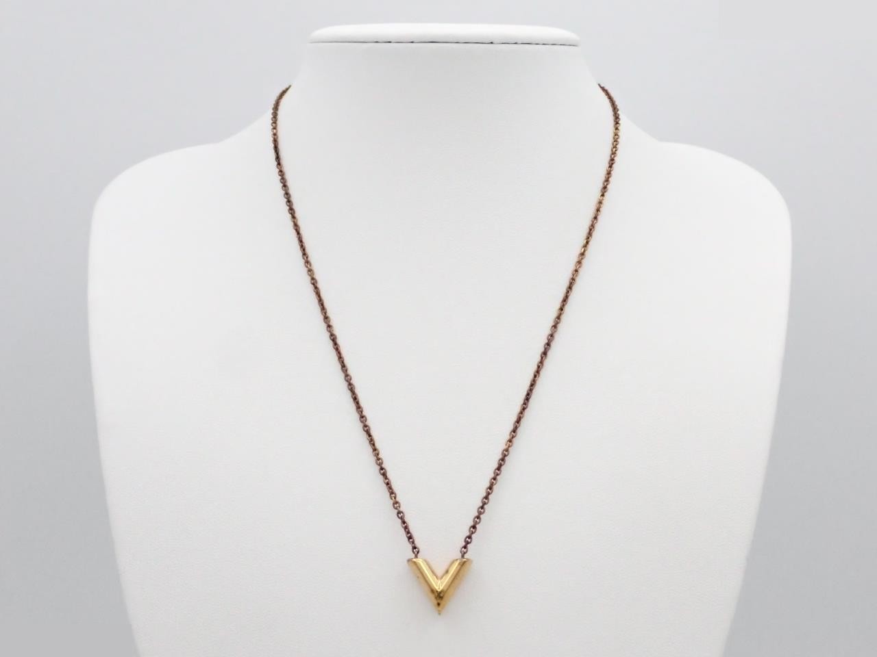 Essential V Gold Chain (approx. 45cm) — view 3