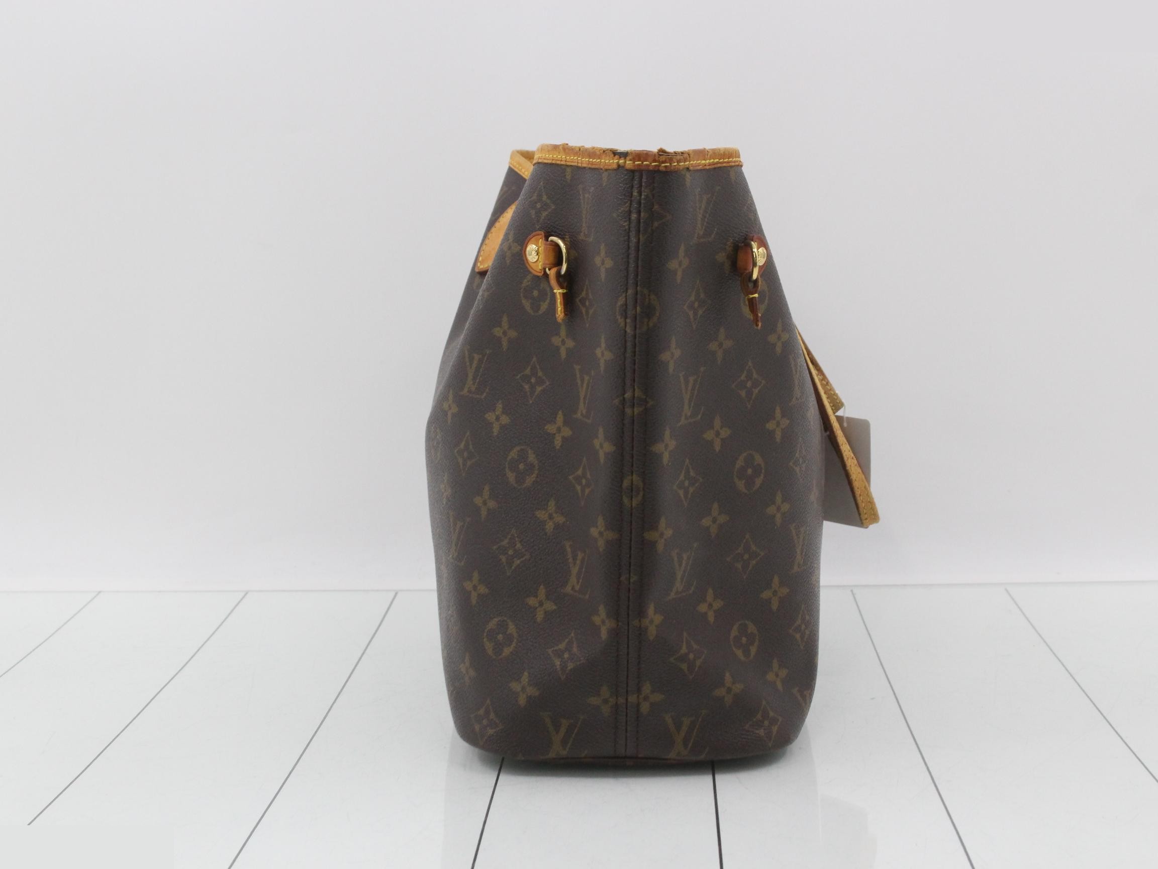Monogram Neverfull MM Handbag — view 3
