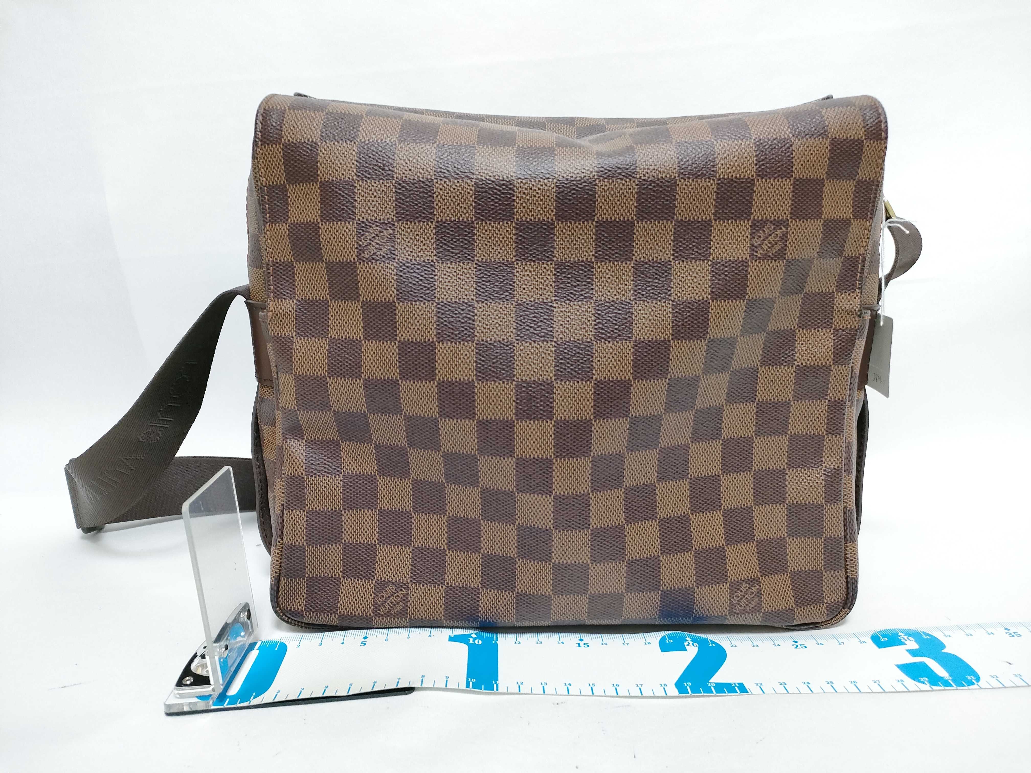 Damier LV Naviglio N45255 Damier Shoulder Bag — view 2