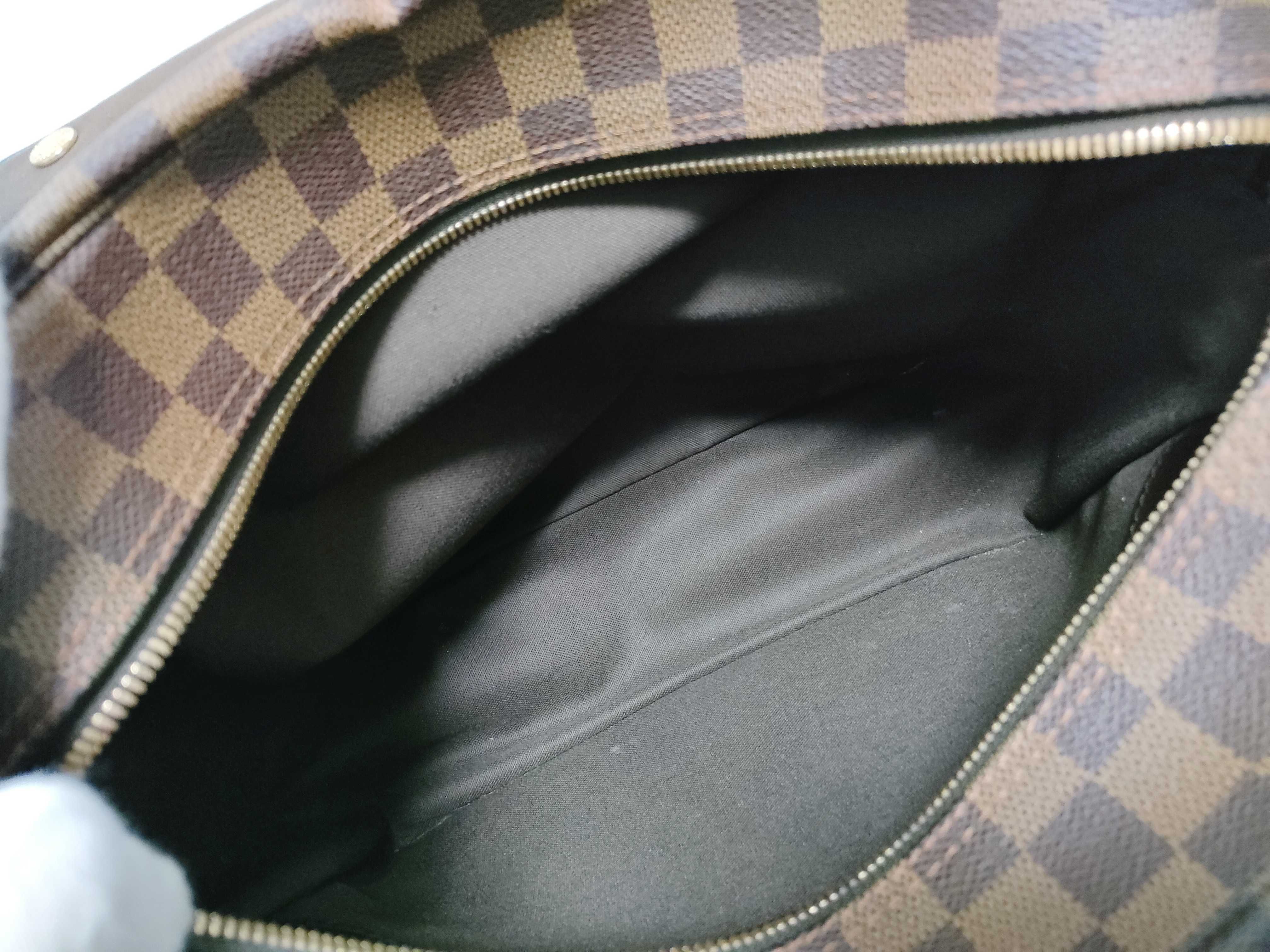 Damier LV Naviglio N45255 Damier Shoulder Bag — view 11