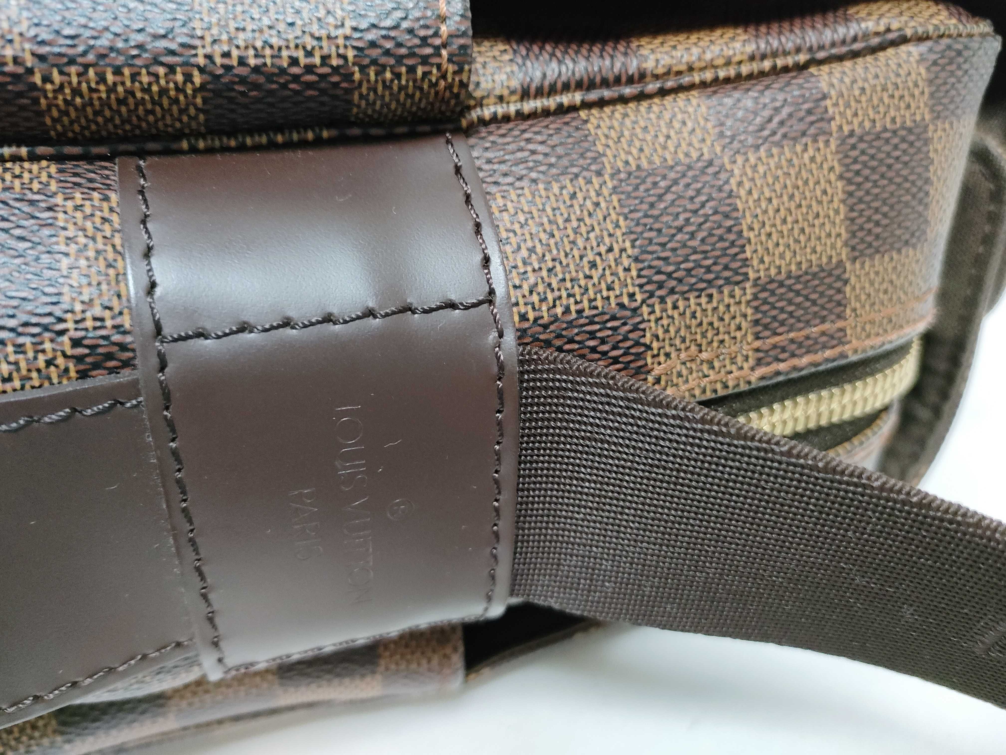 Damier LV Naviglio N45255 Damier Shoulder Bag — view 5