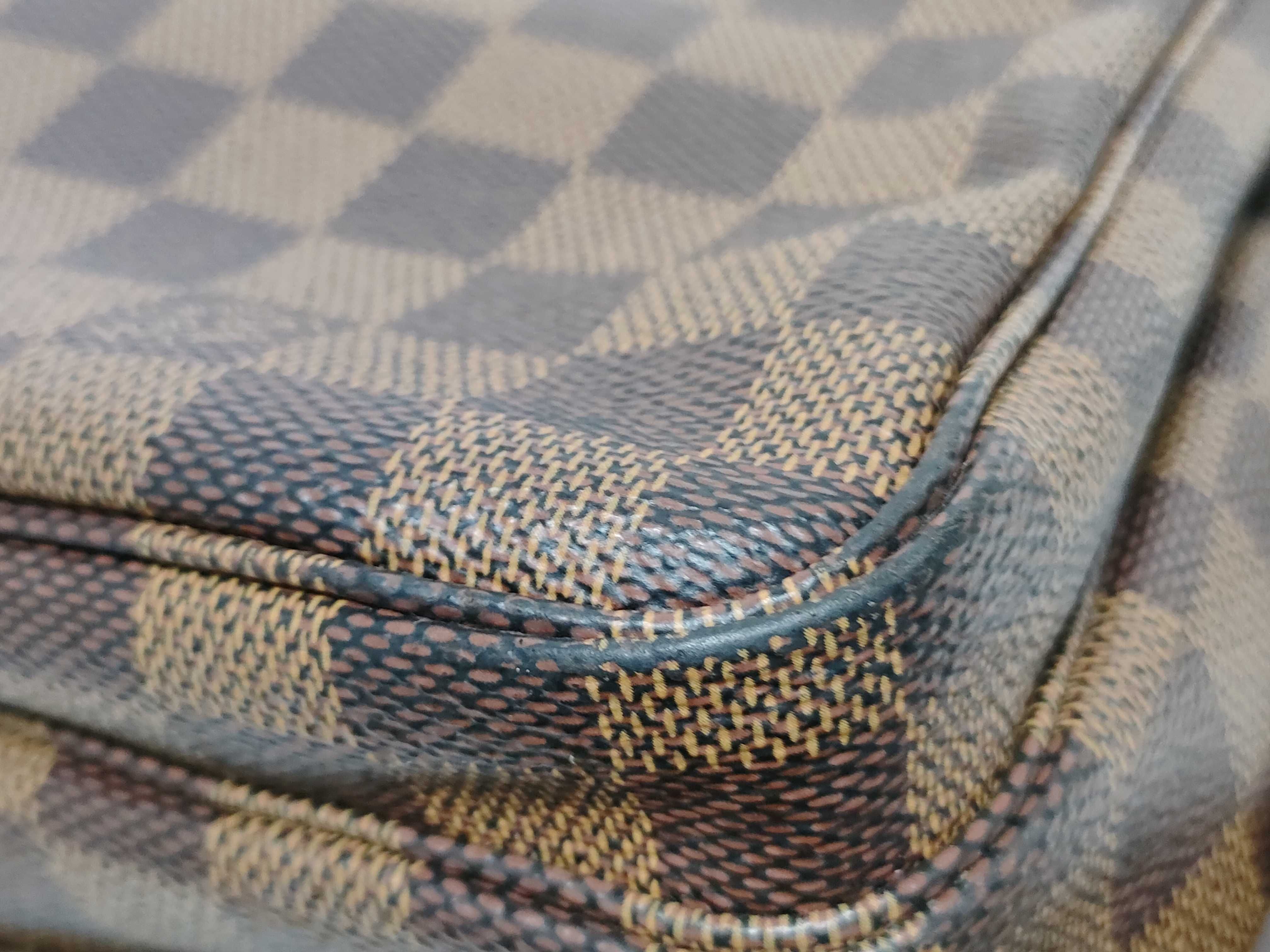 Damier LV Naviglio N45255 Damier Shoulder Bag — view 7