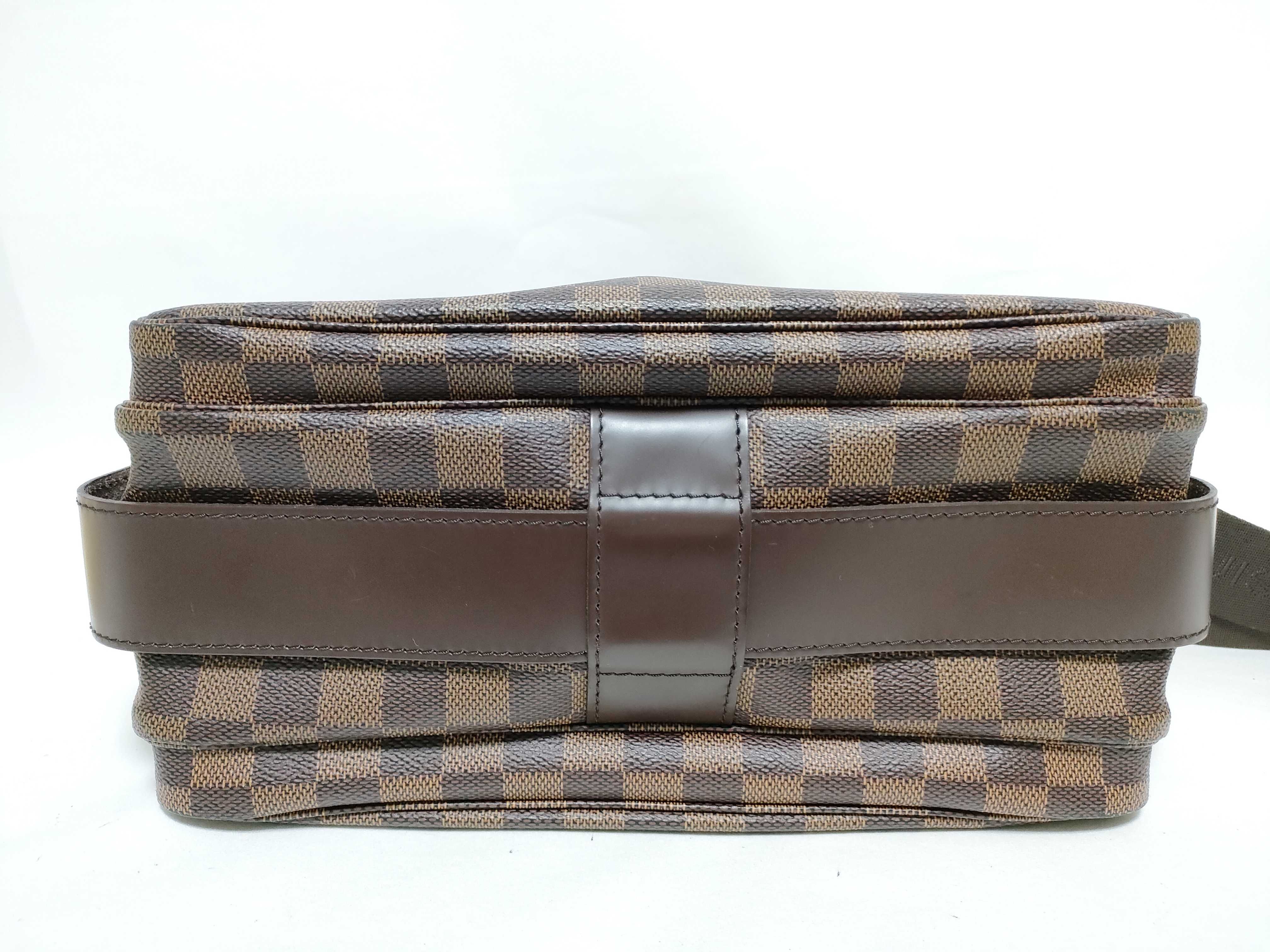 Damier LV Naviglio N45255 Damier Shoulder Bag — view 8