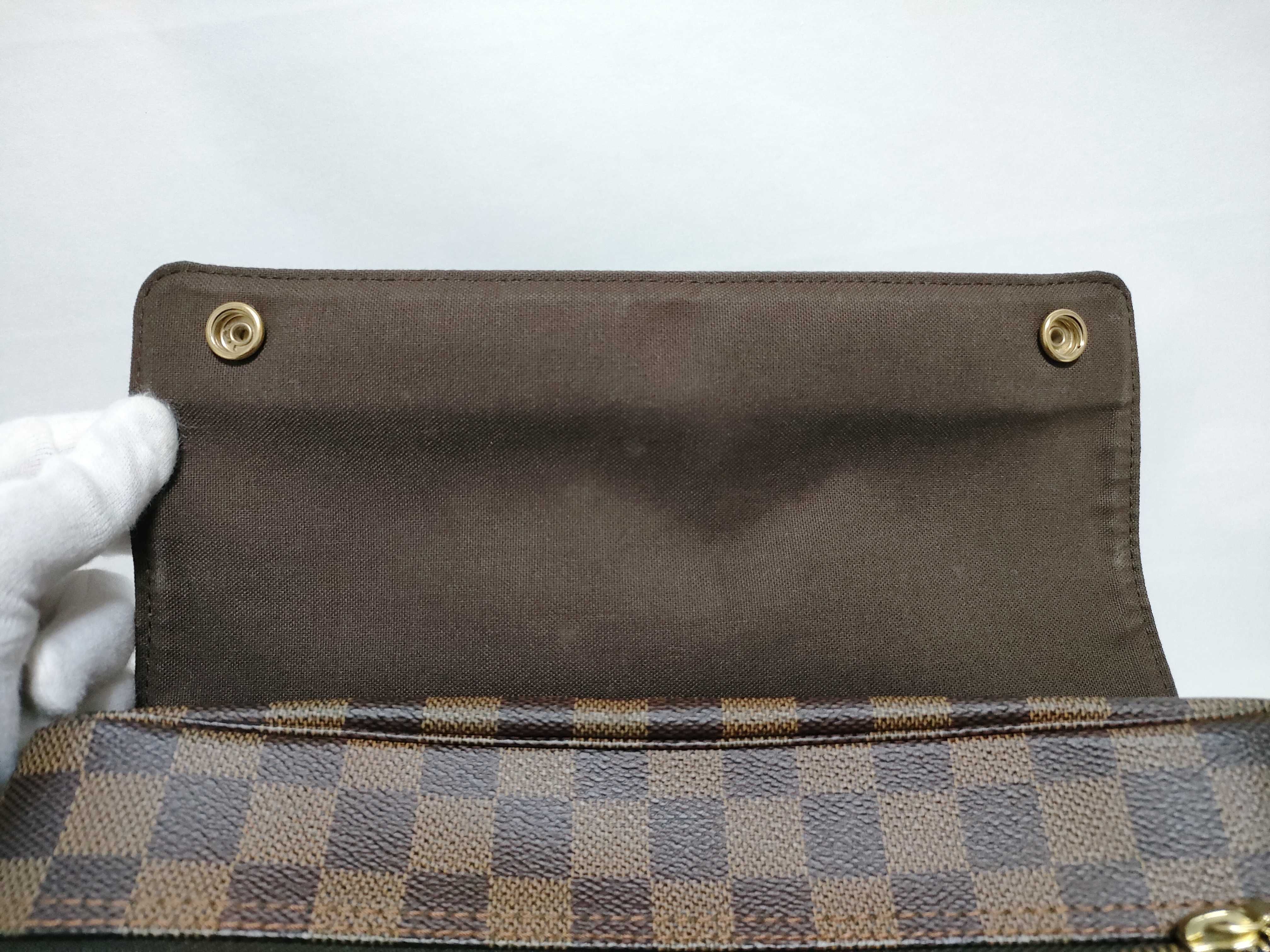 Damier LV Naviglio N45255 Damier Shoulder Bag — view 9