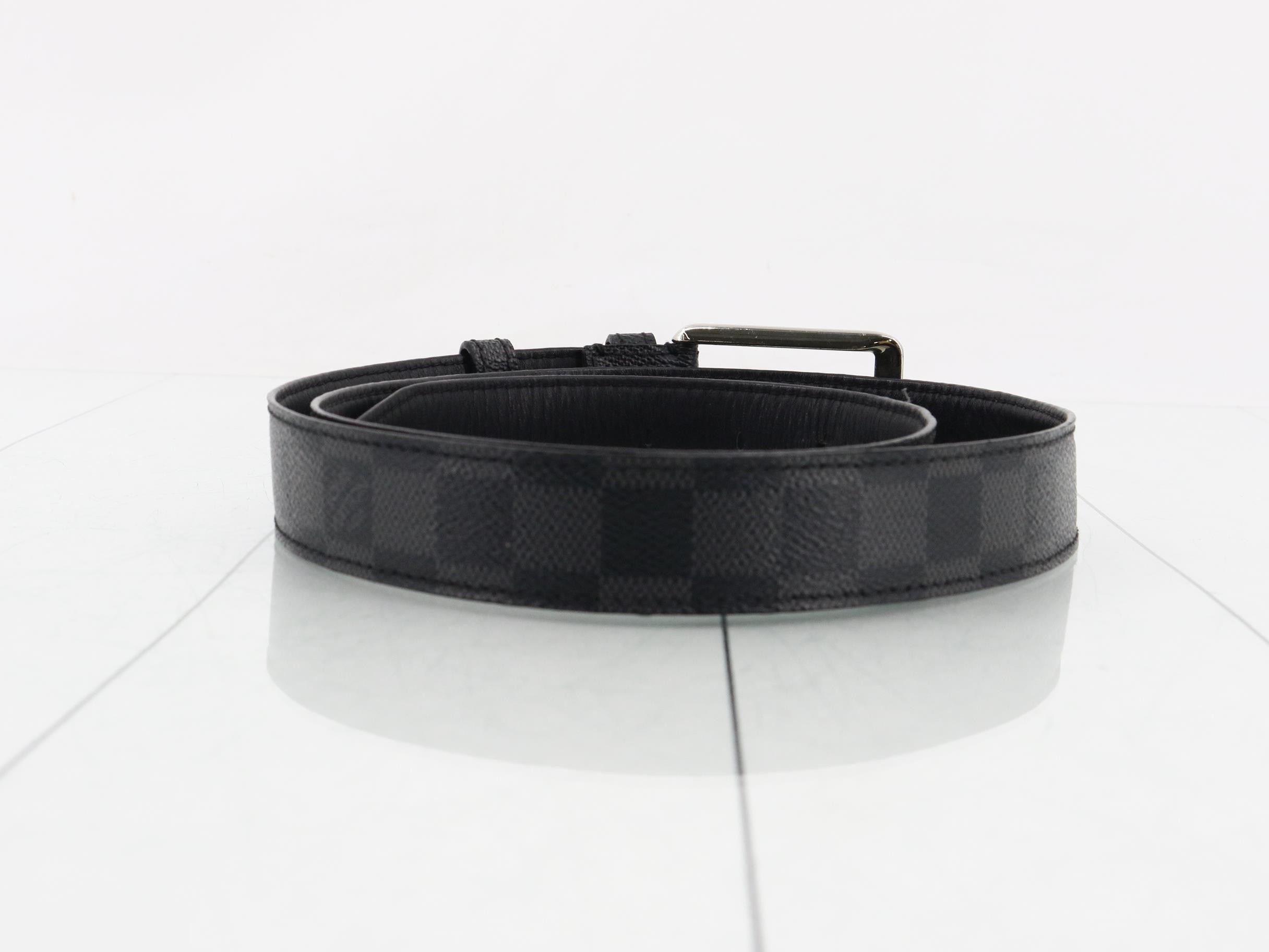 Damier Graphite LV Ceinture Belt — view 2