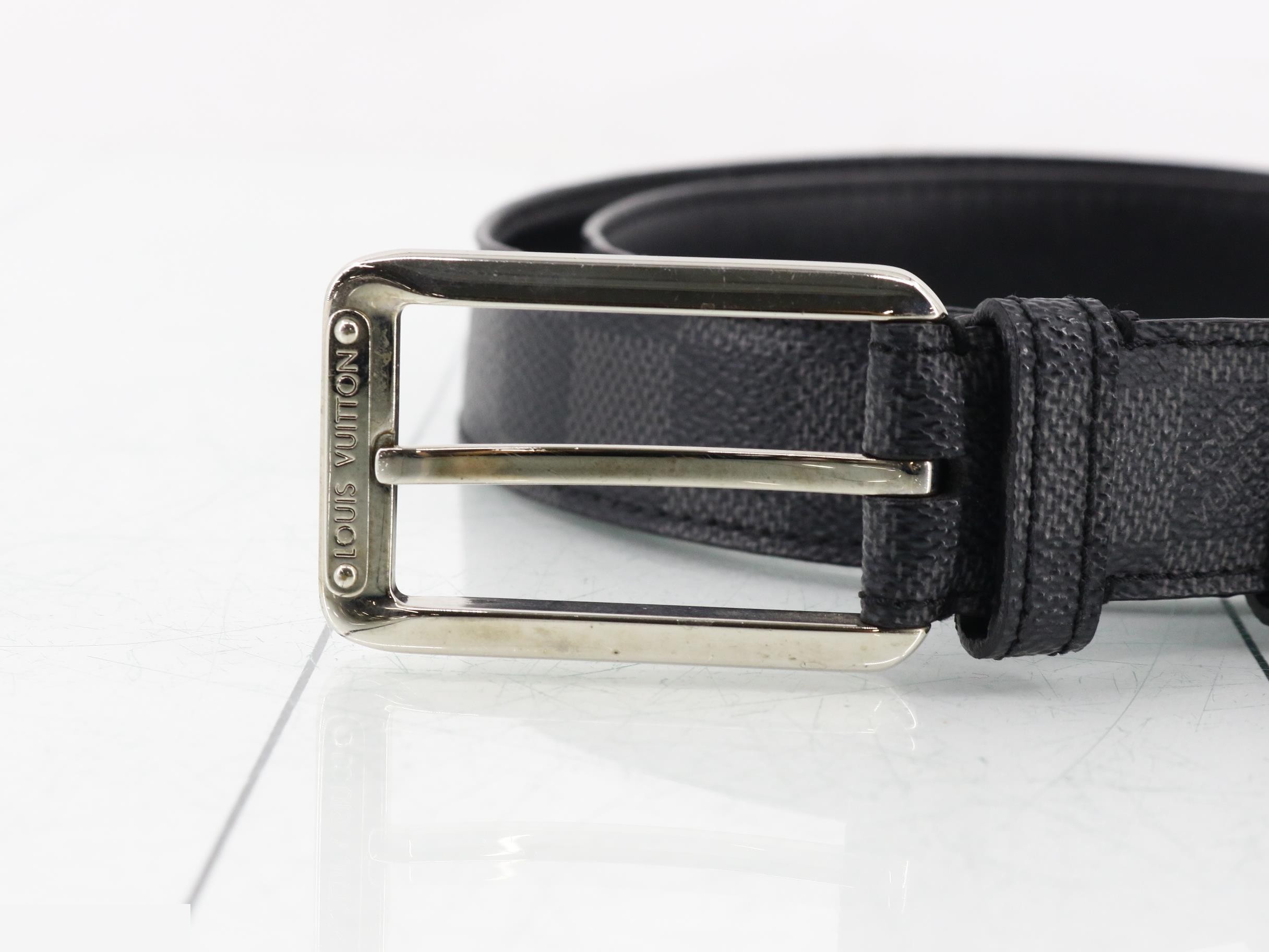 Damier Graphite LV Ceinture Belt — view 3