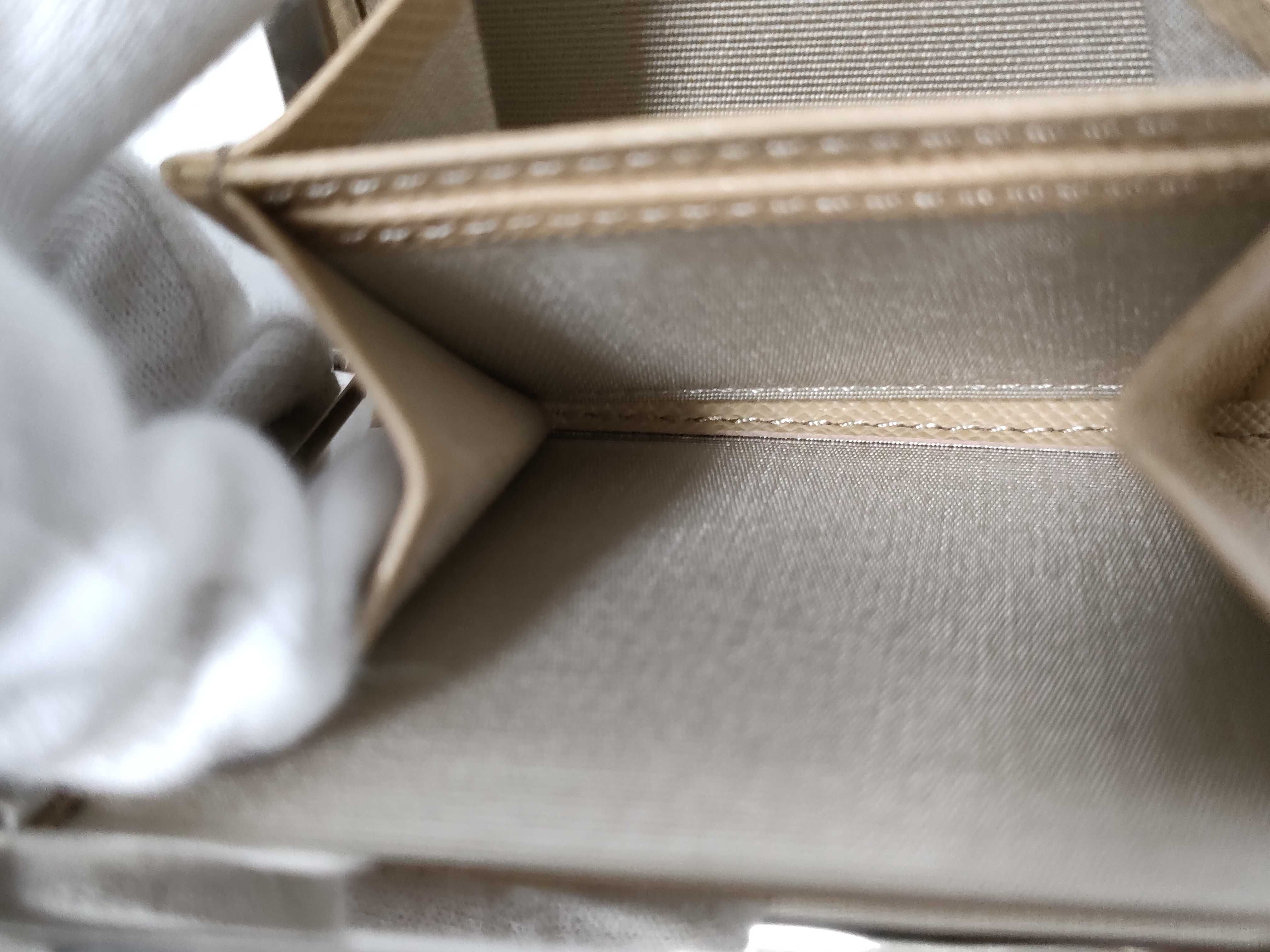 Coin Case, Leather, Beige — view 7