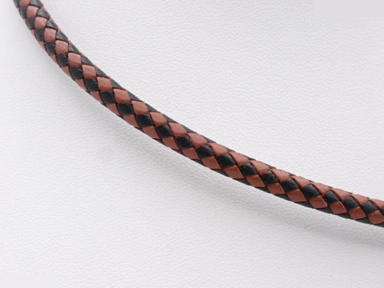 Jumbo braided bracelet, comes with box, wrist circumference approximately 17cm. — view 2
