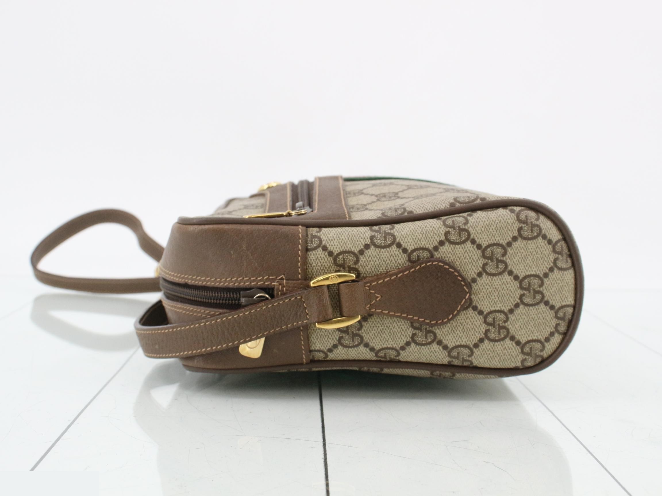 GG Supreme Shoulder Bag, Sherry, PVC — view 4