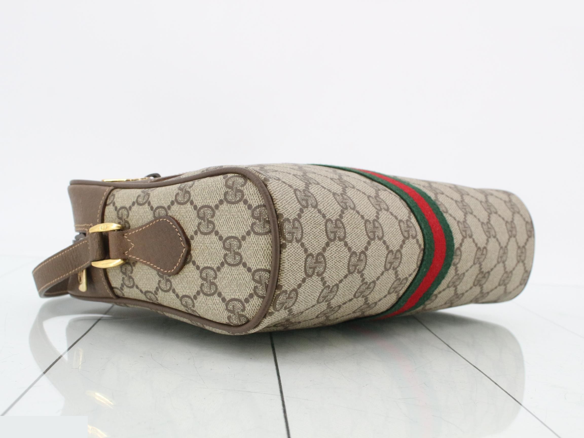 GG Supreme Shoulder Bag, Sherry, PVC — view 5