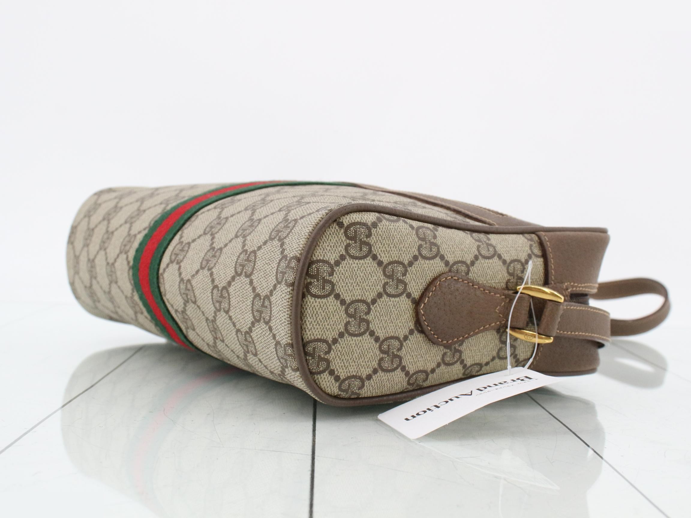 GG Supreme Shoulder Bag, Sherry, PVC — view 6