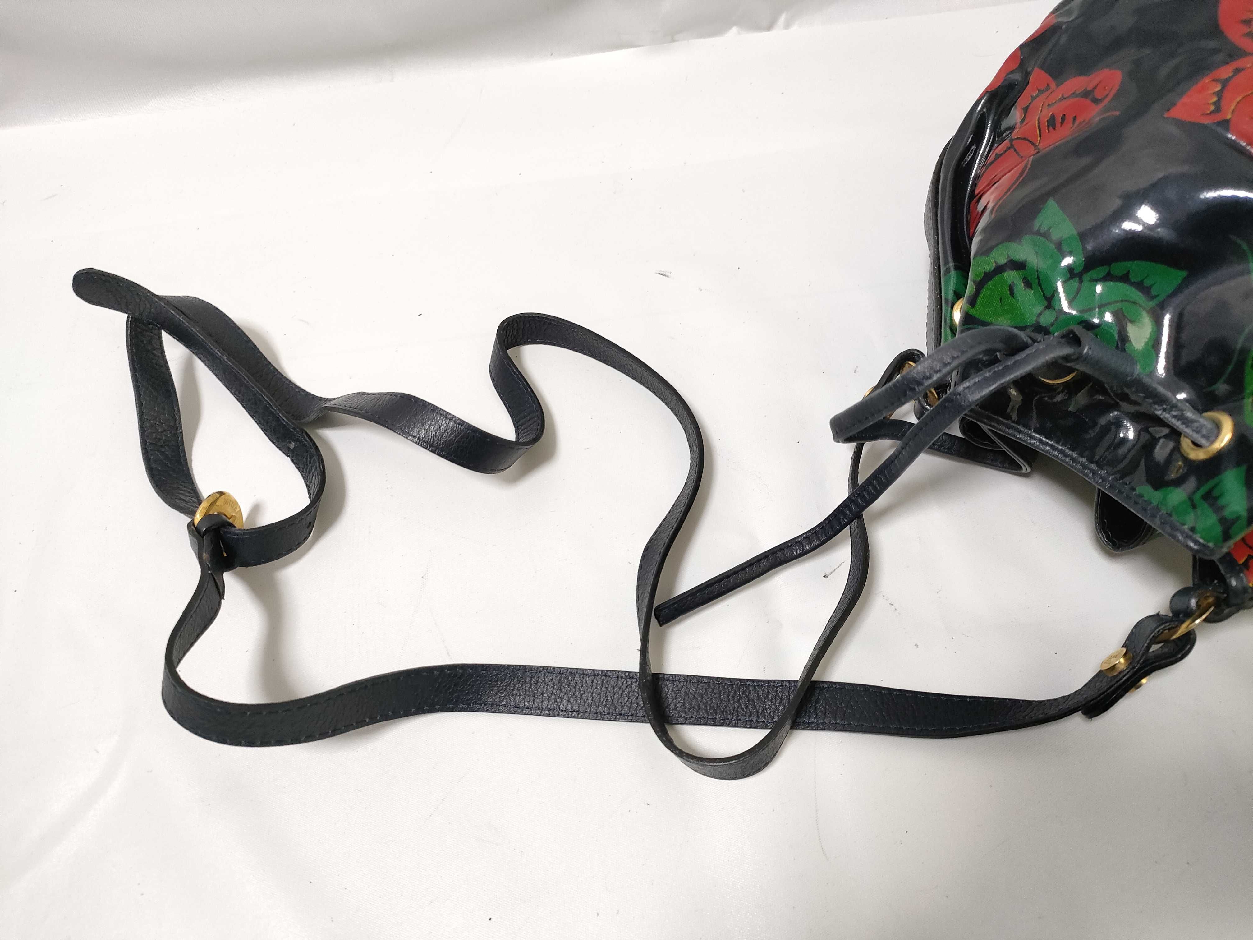 drawstring pouch shoulder bag — view 3