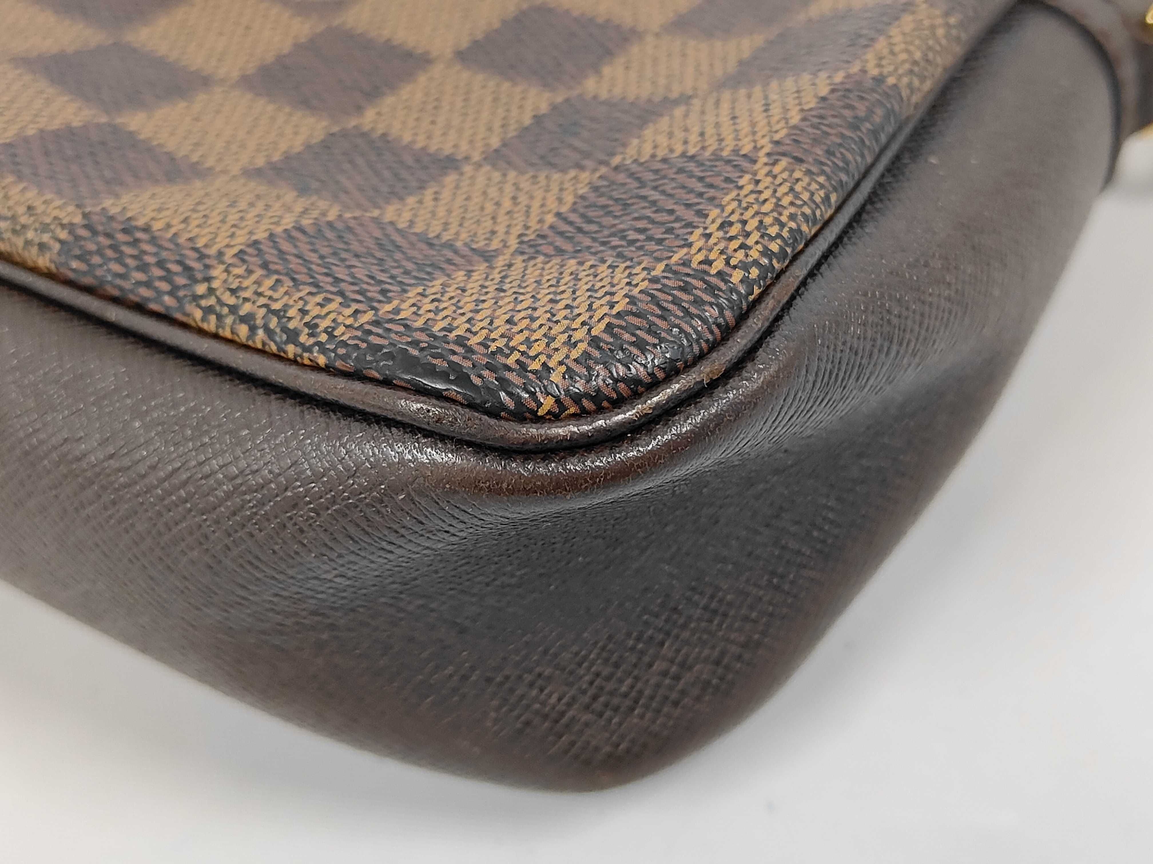 Damier Leather Trouse Makeup Pouch Handbag — view 4