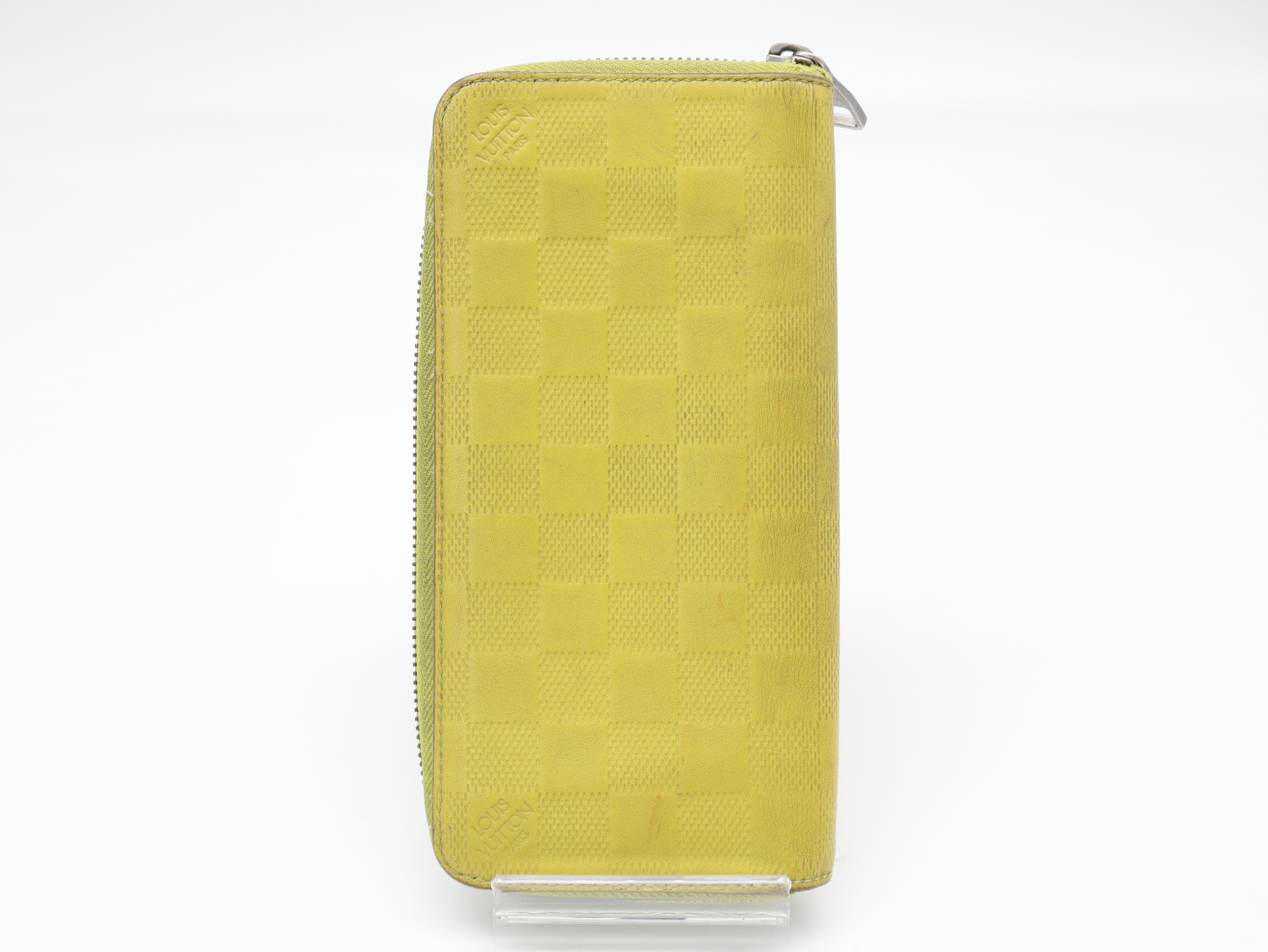 N62236 Damier Infini Vertical Vert Ascetic Wallet — view 2
