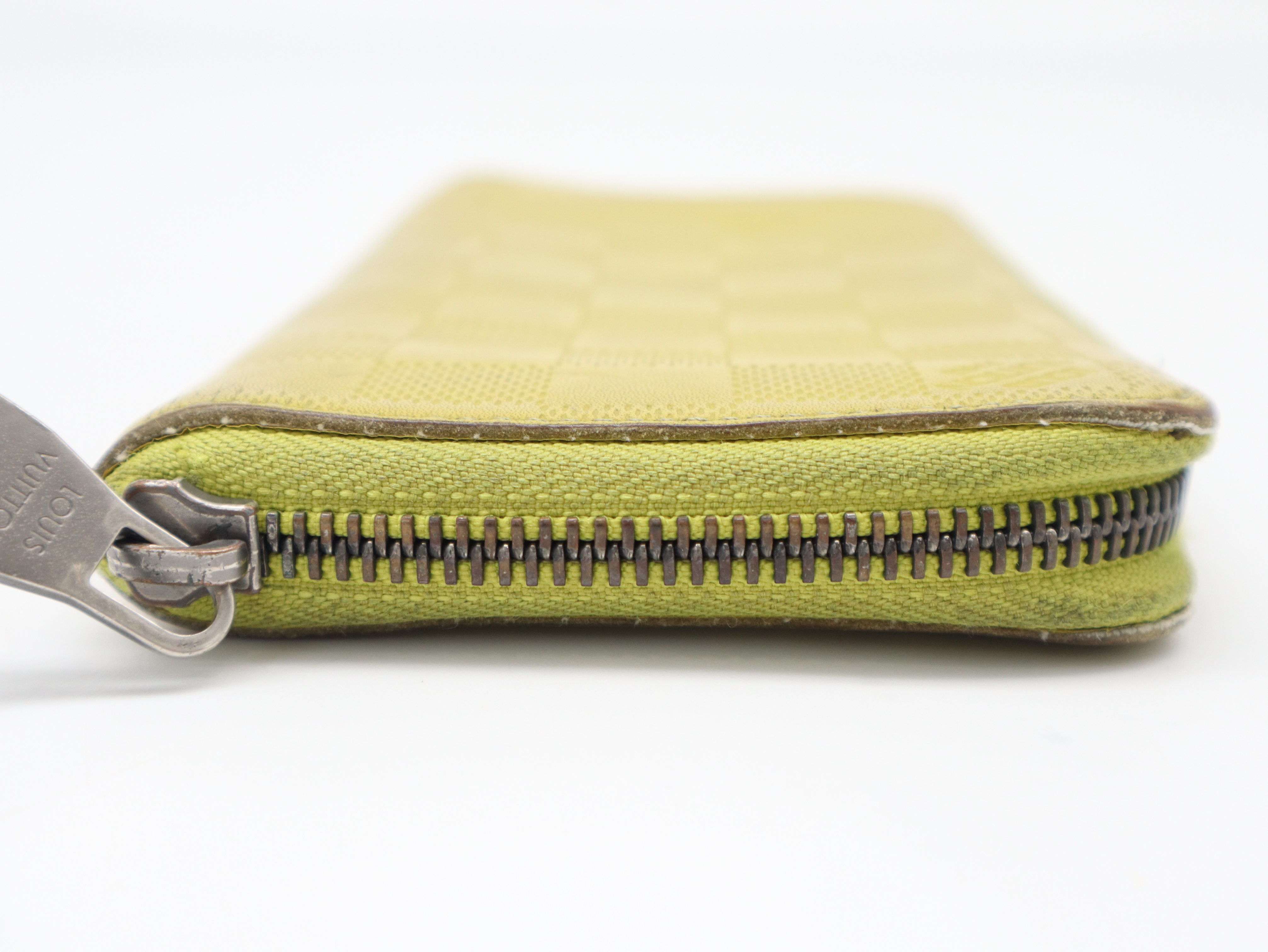 N62236 Damier Infini Vertical Vert Ascetic Wallet — view 6