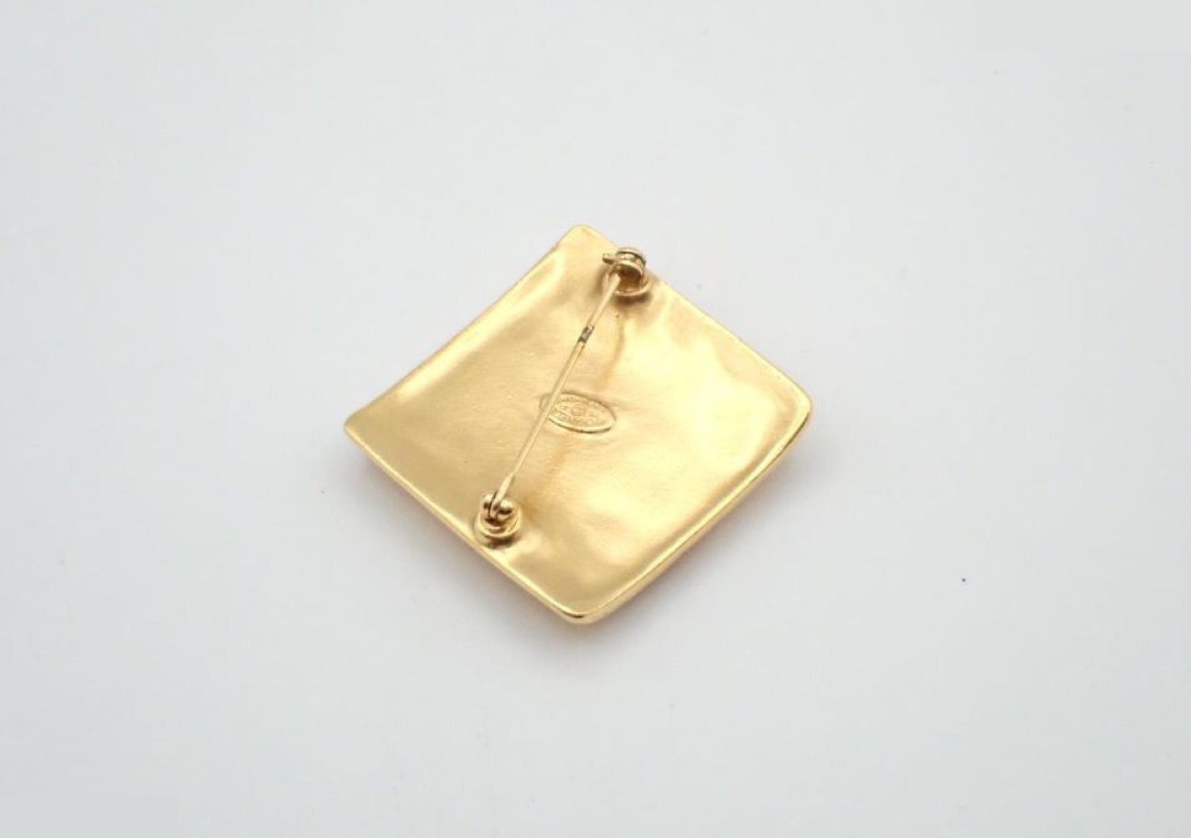 Vintage Classic Chanel Coco Mark Gold (with markings) — view 2