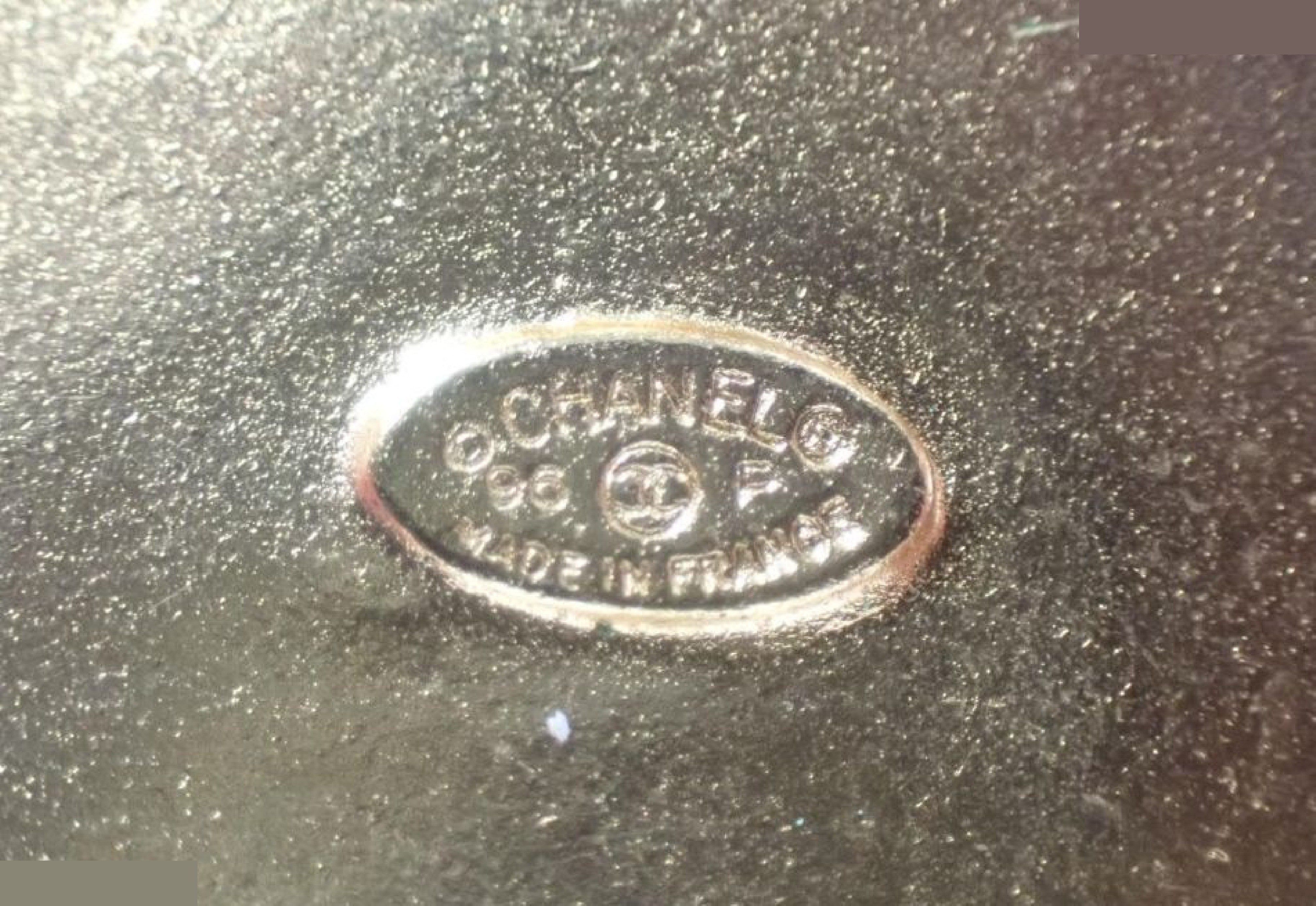 Vintage Classic Chanel Coco Mark Gold (with markings) — view 5
