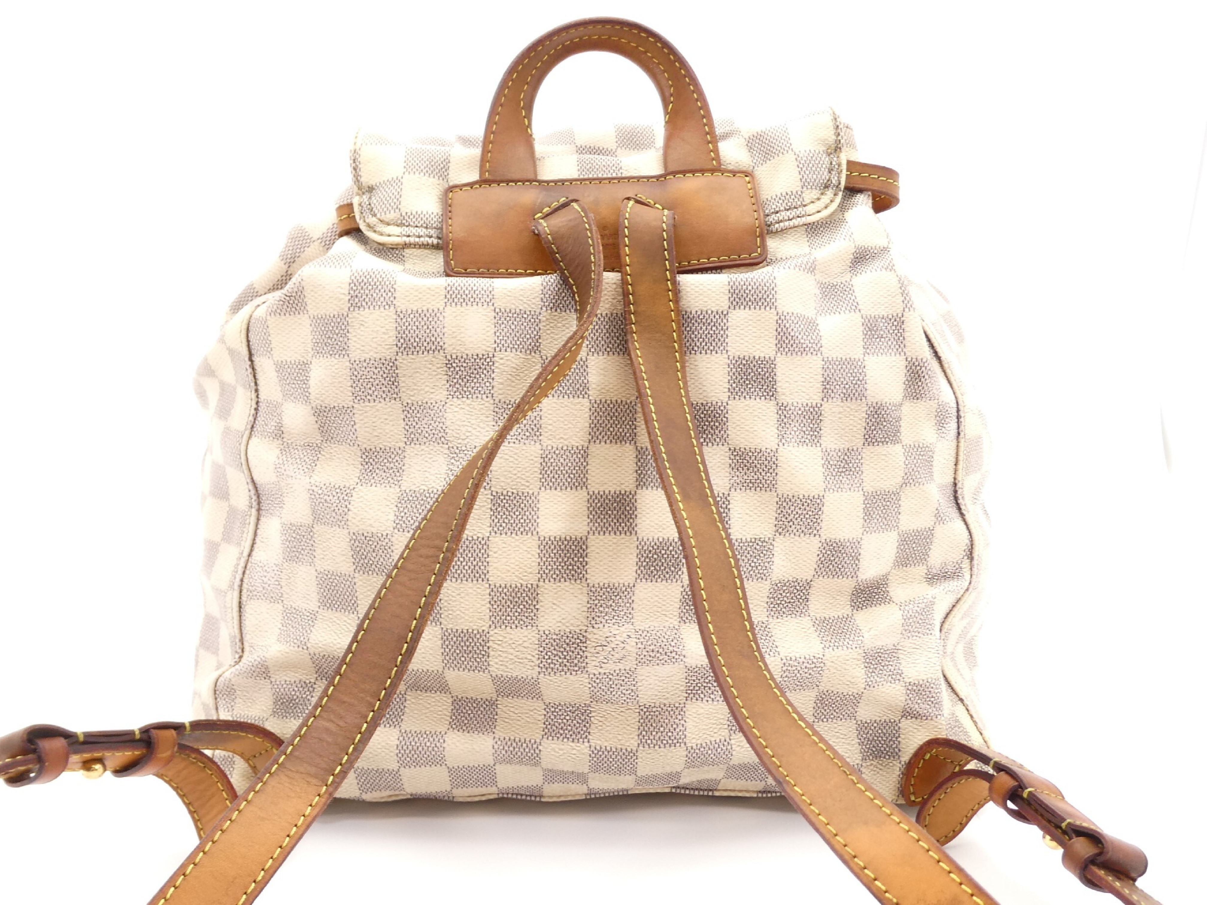 Speron Azur Damier Canvas Backpack N41578 — view 2
