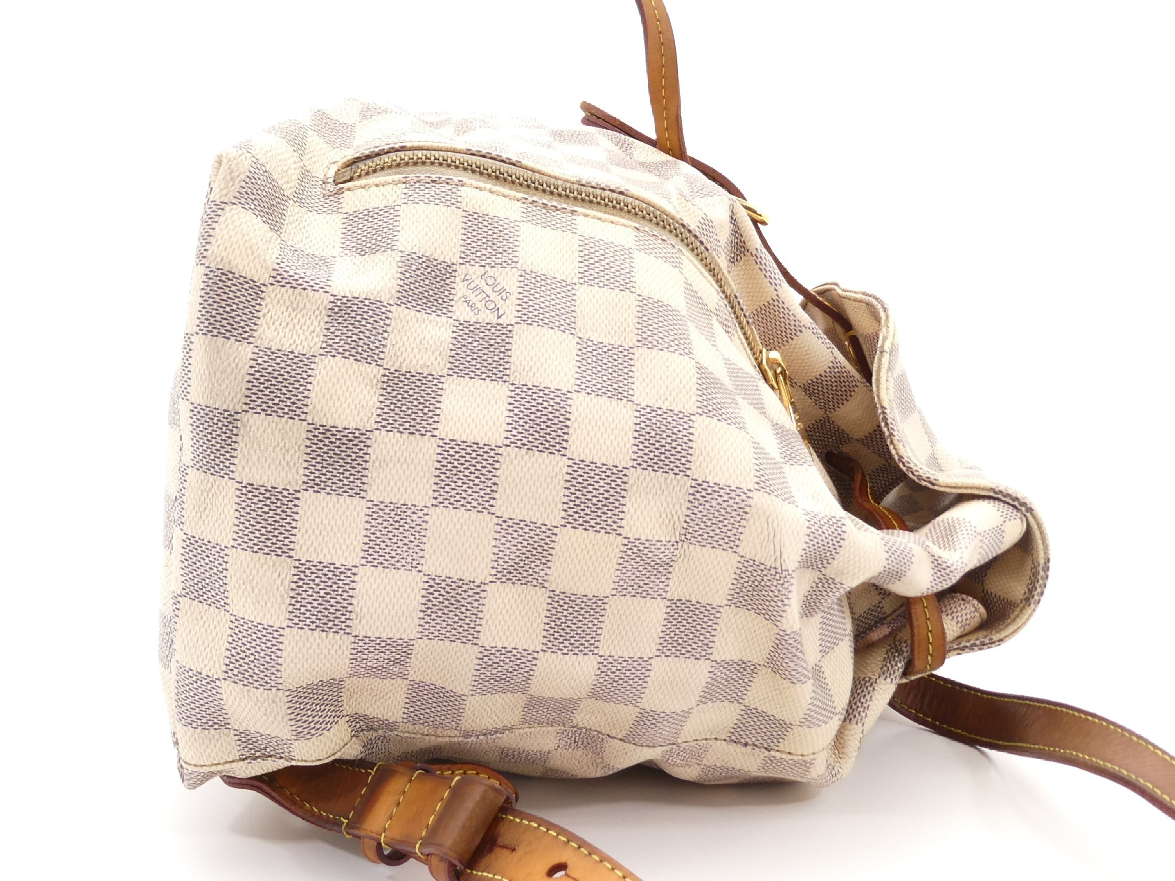 Speron Azur Damier Canvas Backpack N41578 — view 5