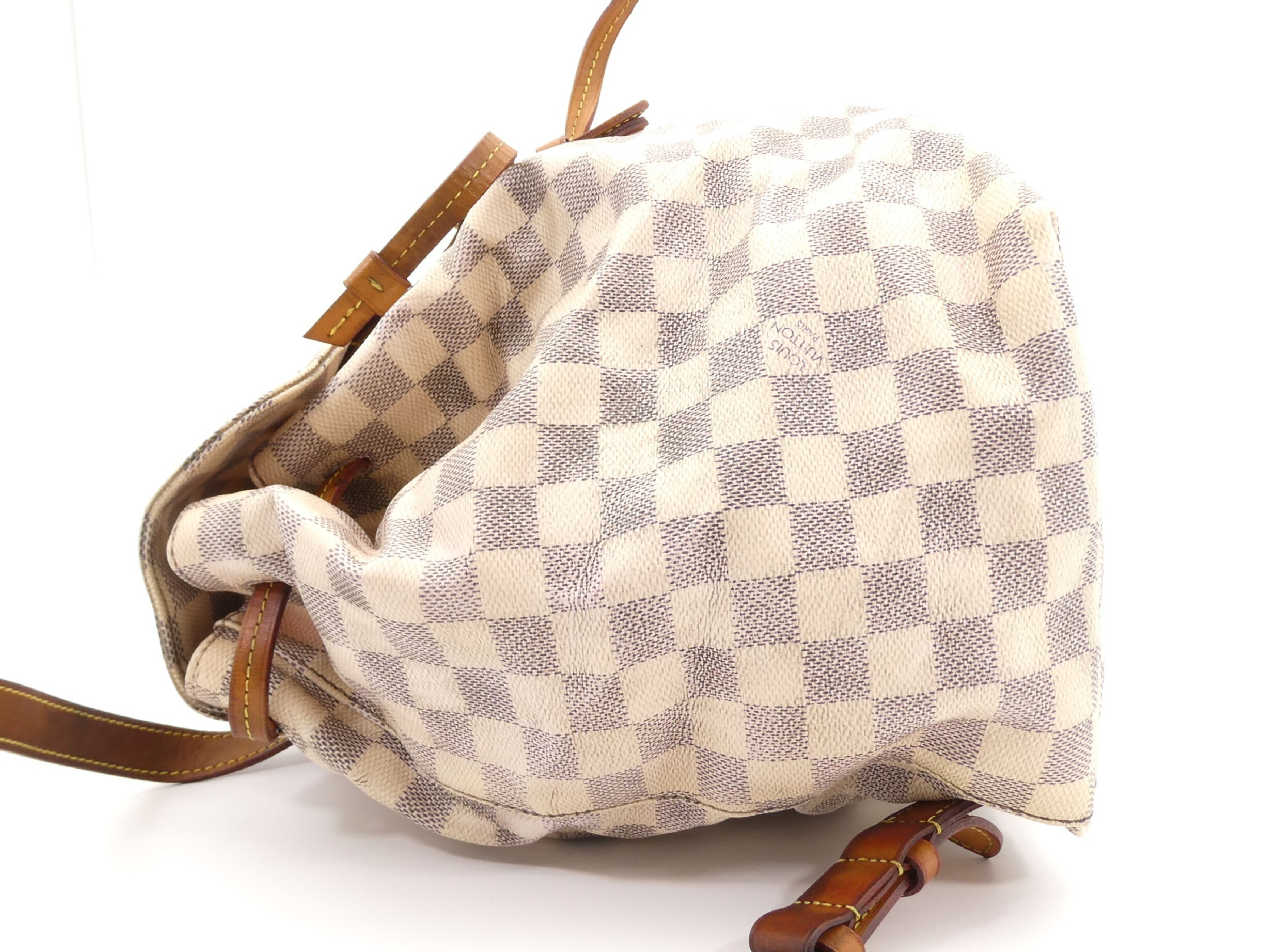 Speron Azur Damier Canvas Backpack N41578 — view 6