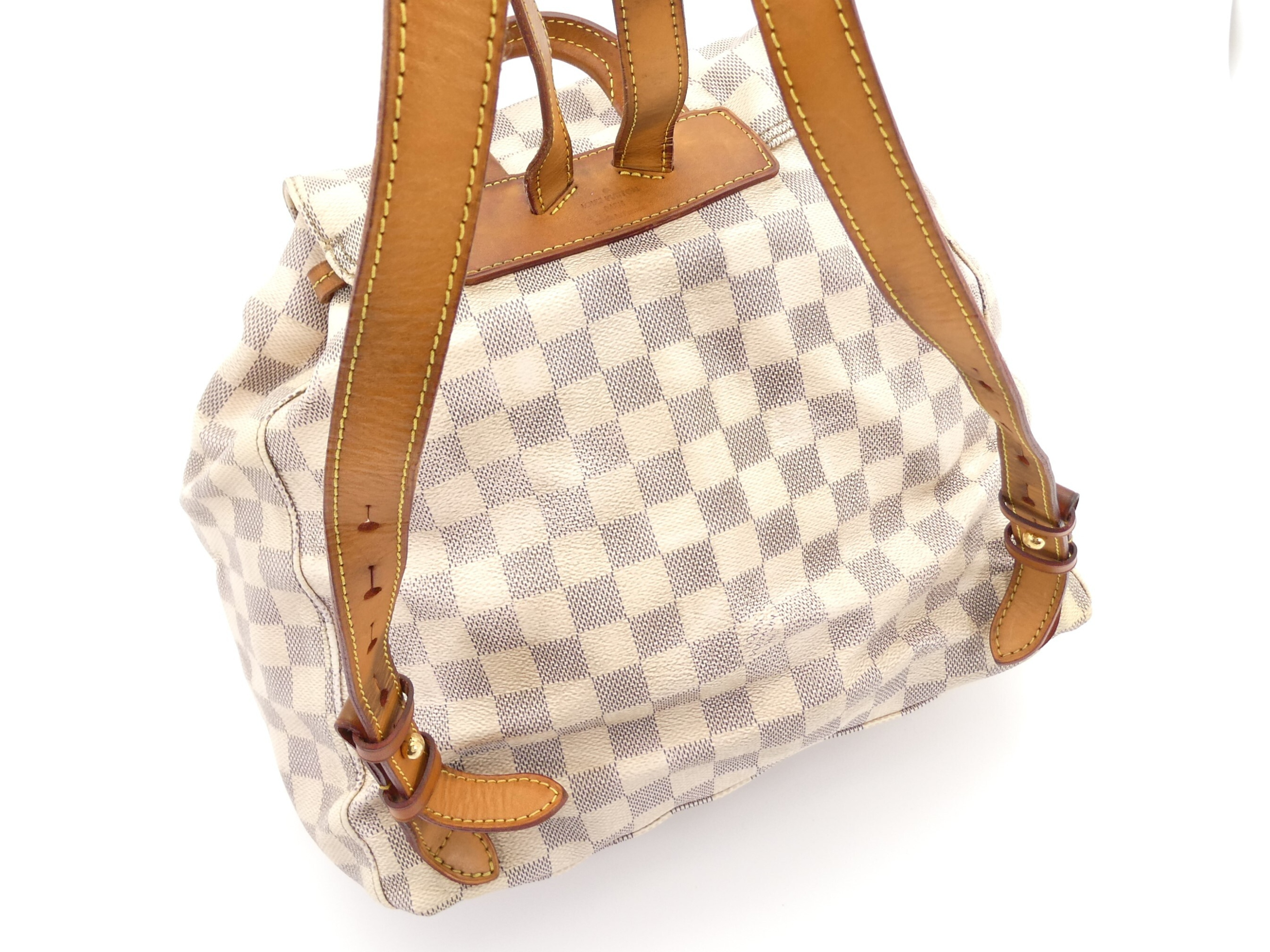 Speron Azur Damier Canvas Backpack N41578 — view 7