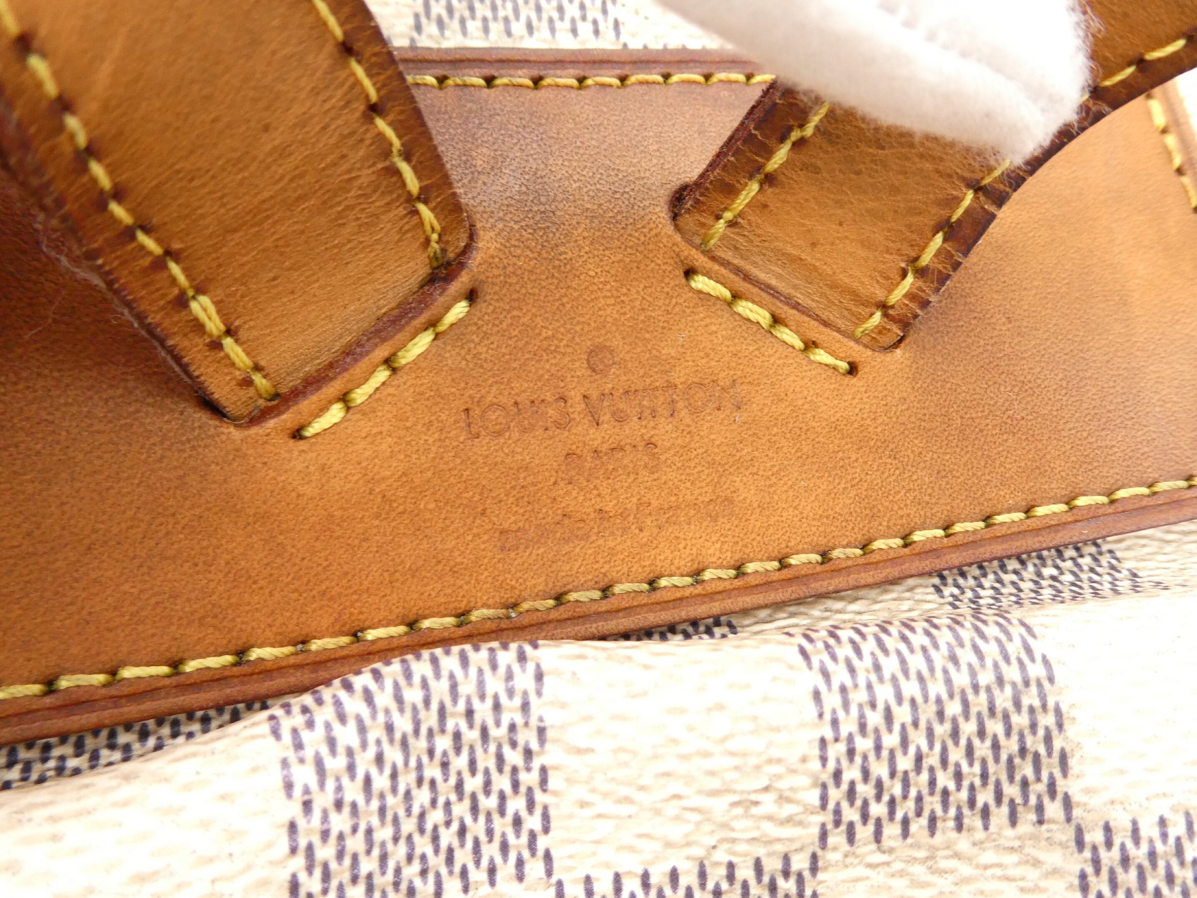Speron Azur Damier Canvas Backpack N41578 — view 8