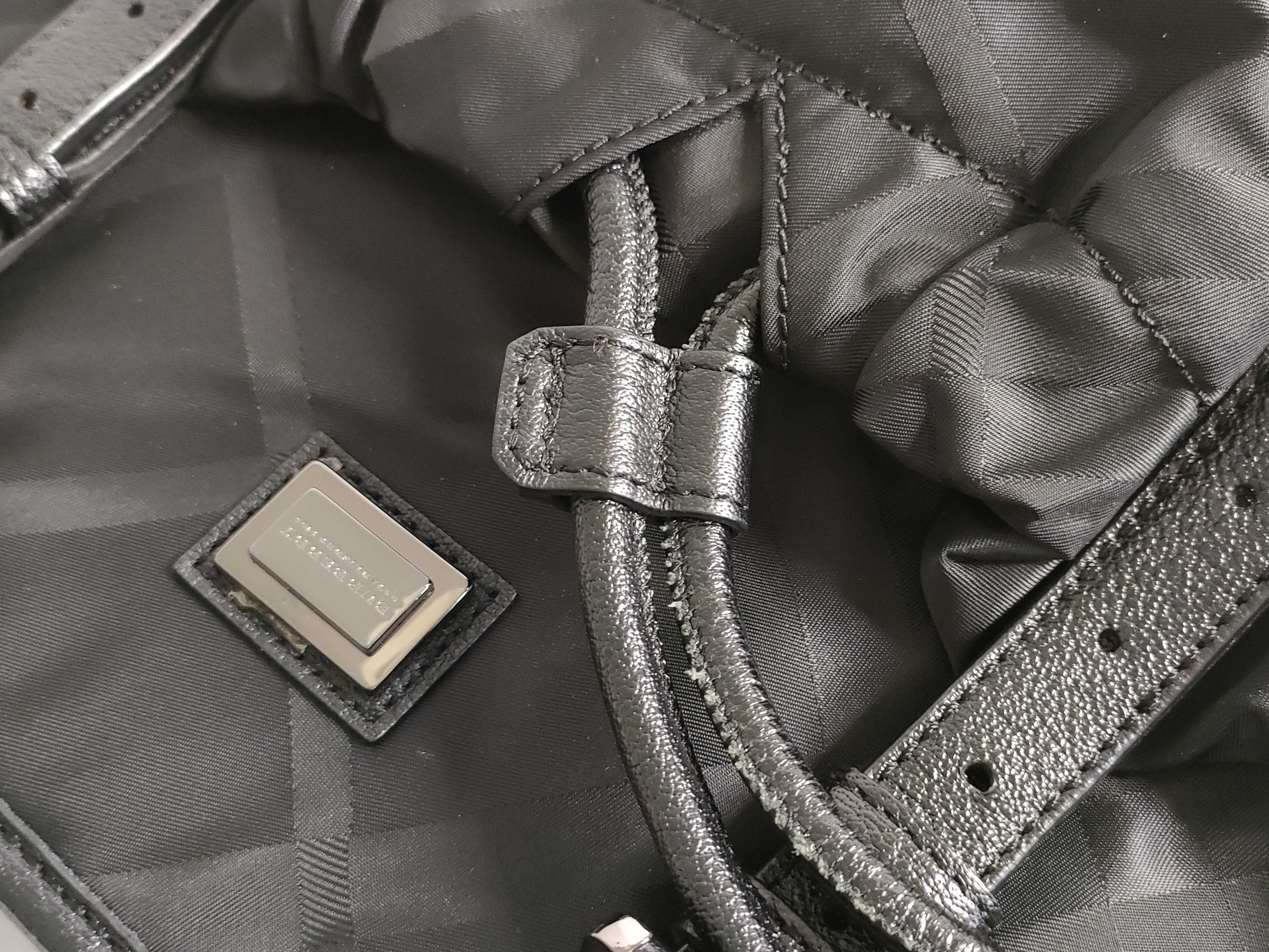 Shadow Check Nylon Tote Bag — view 14
