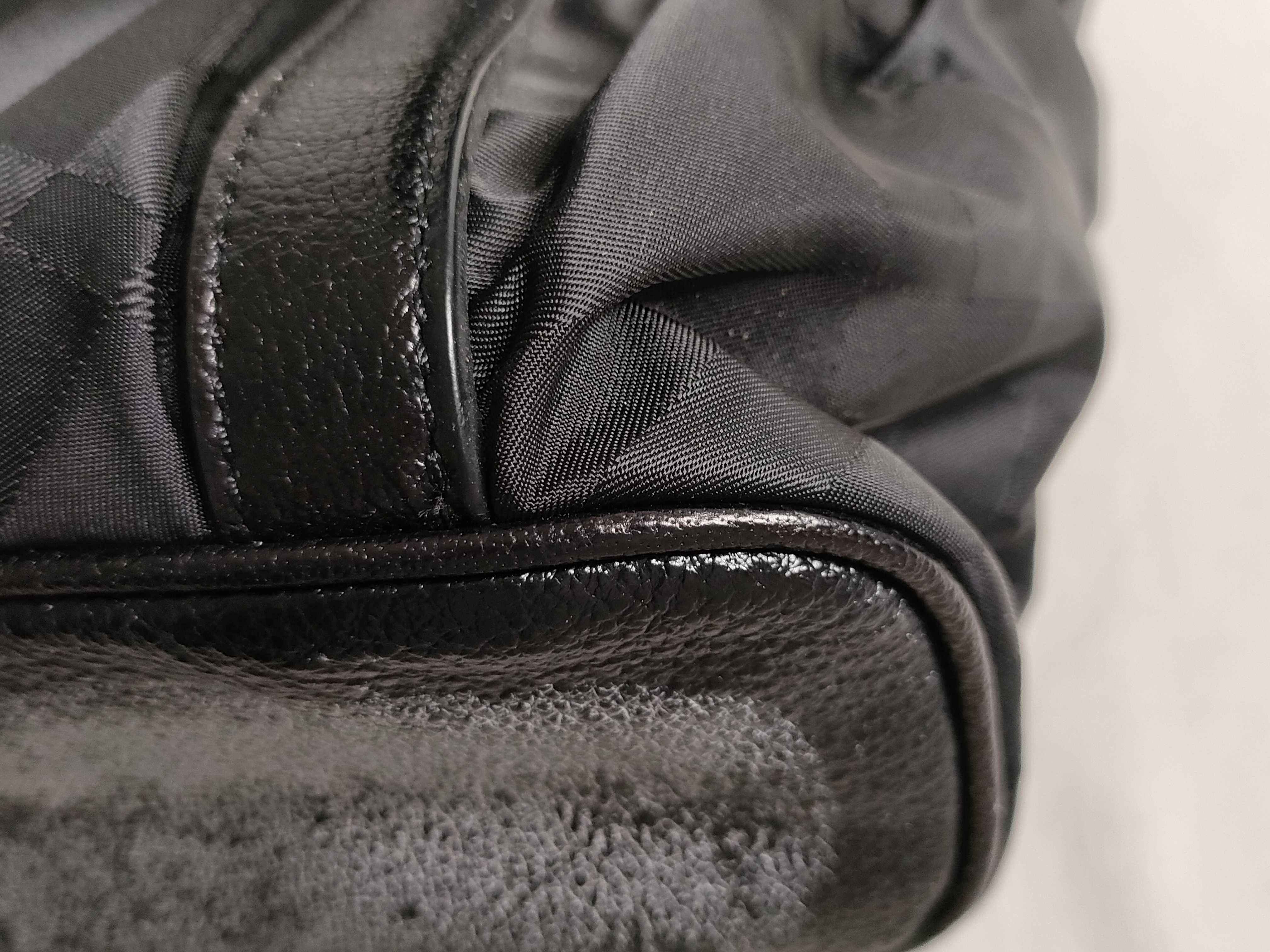 Shadow Check Nylon Tote Bag — view 6