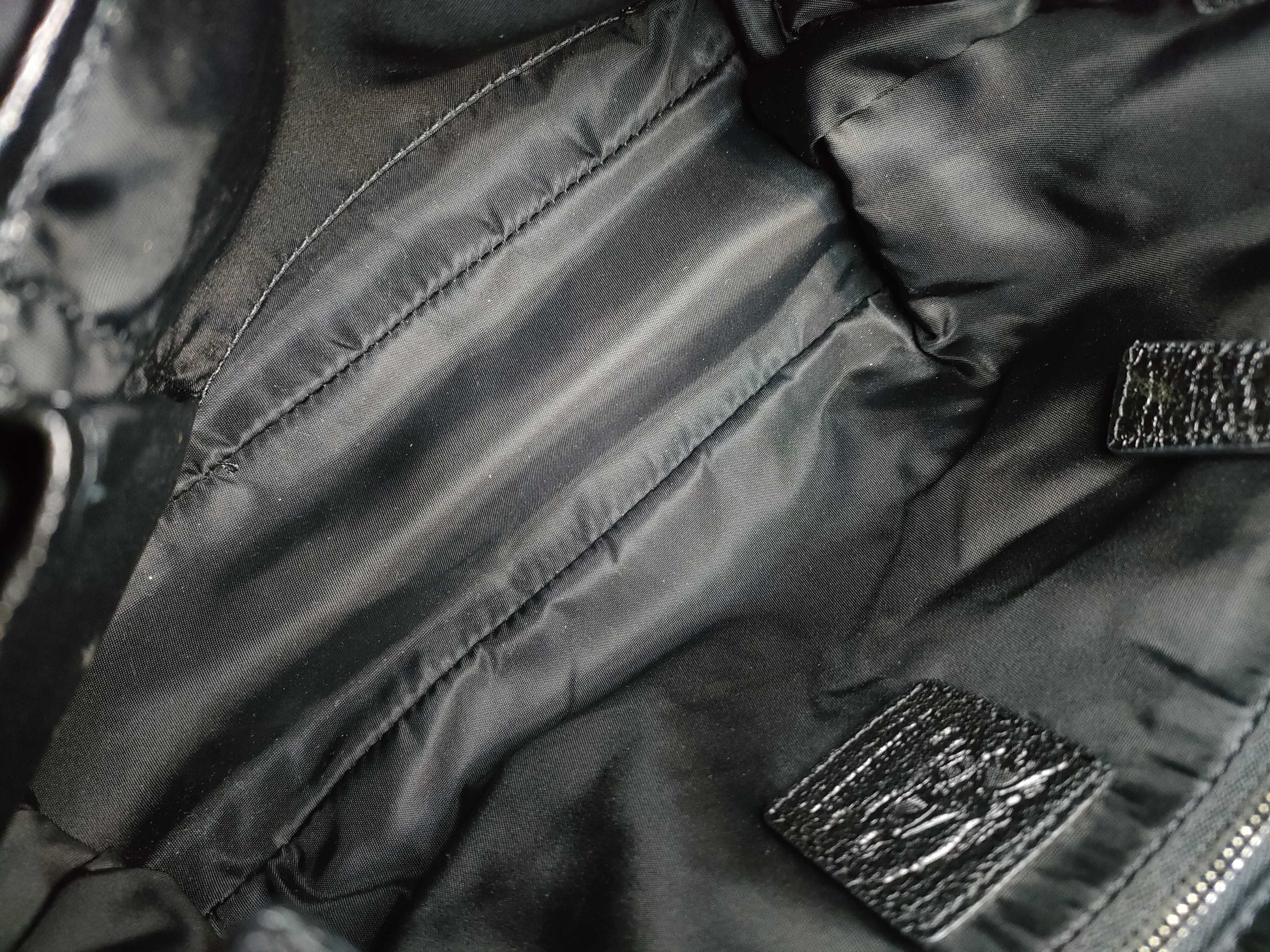 Shadow Check Nylon Tote Bag — view 10