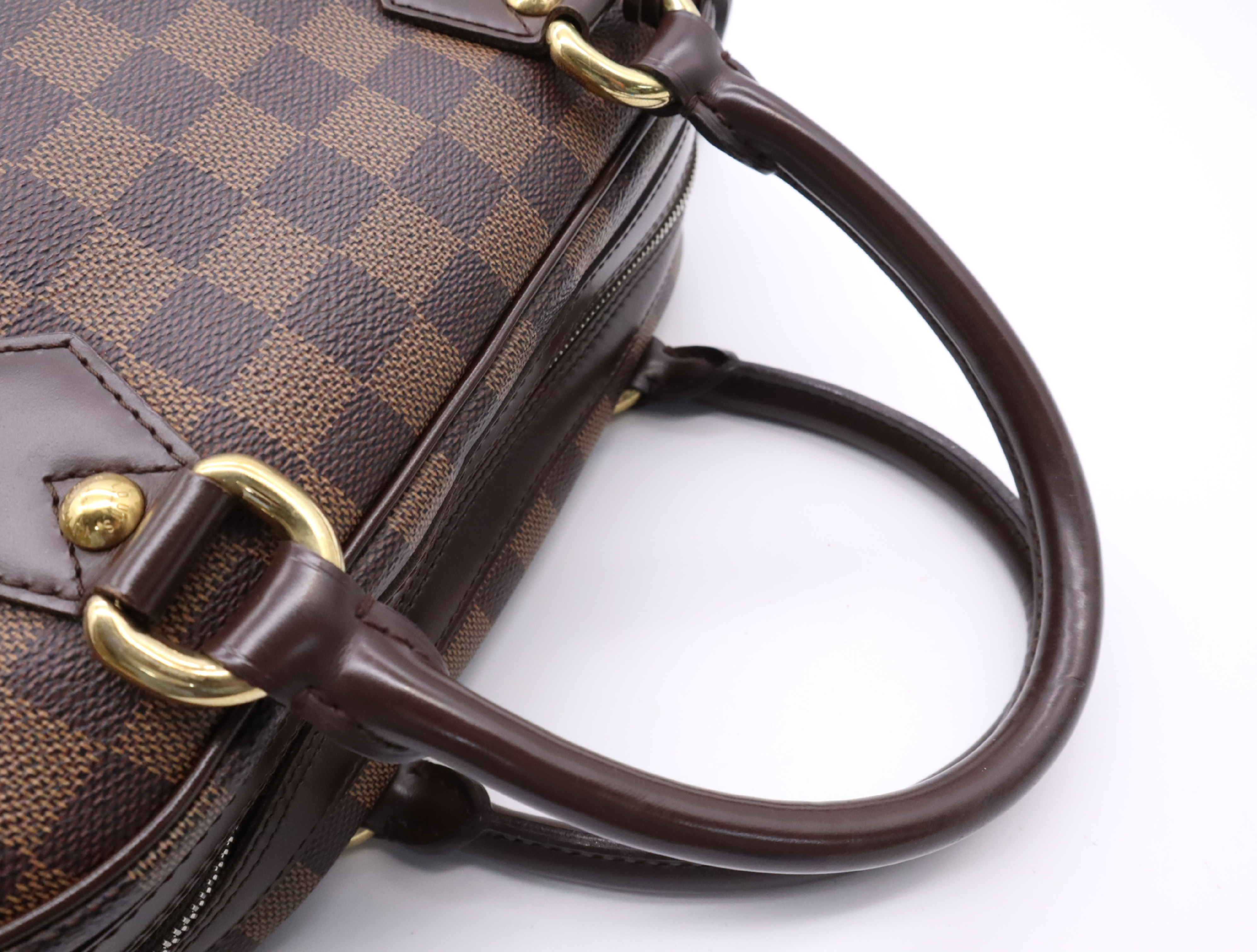 N60008 Damier Duomo Handbag with Padlock, 2 Keys, and Clochette — view 12