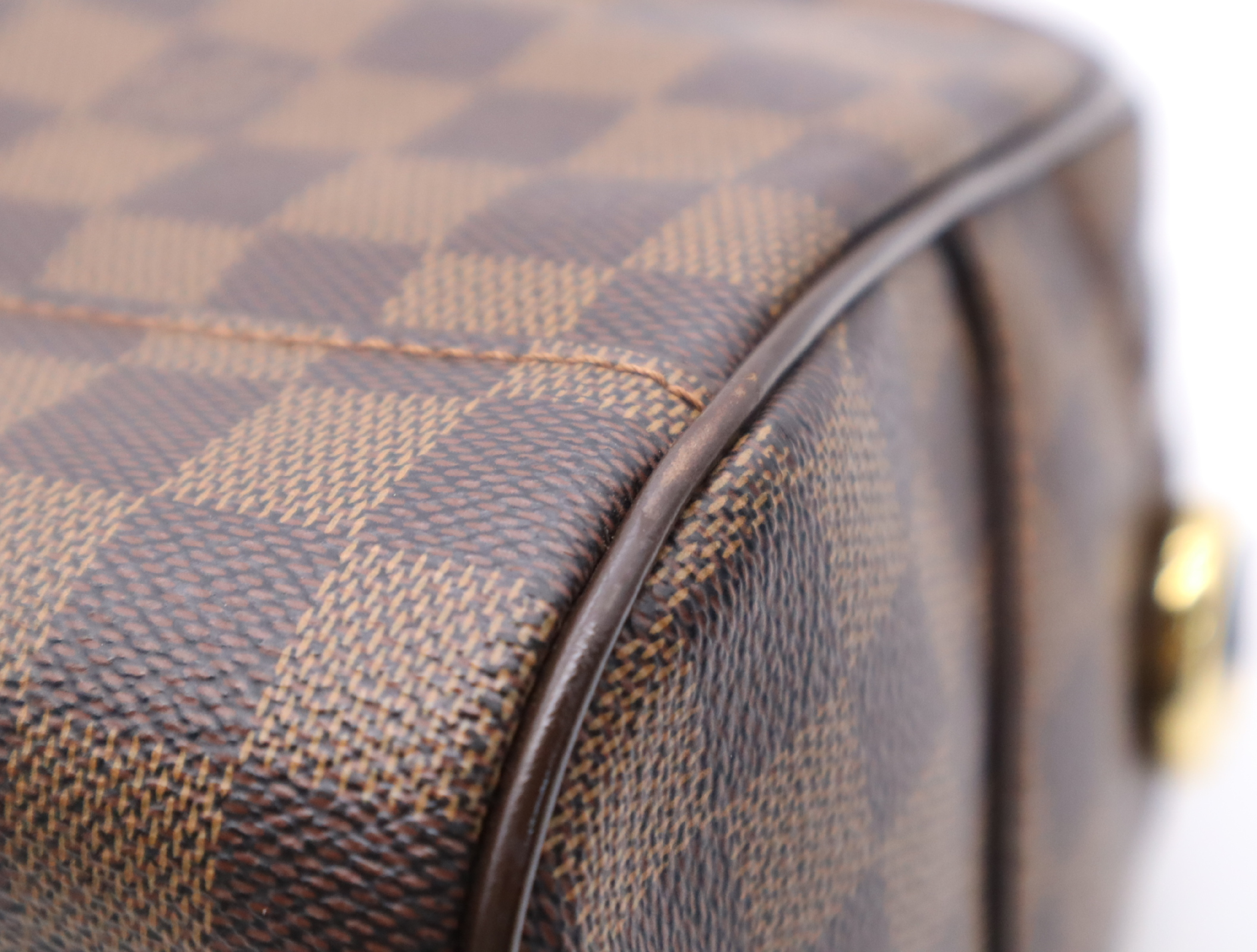 N60008 Damier Duomo Handbag with Padlock, 2 Keys, and Clochette — view 7