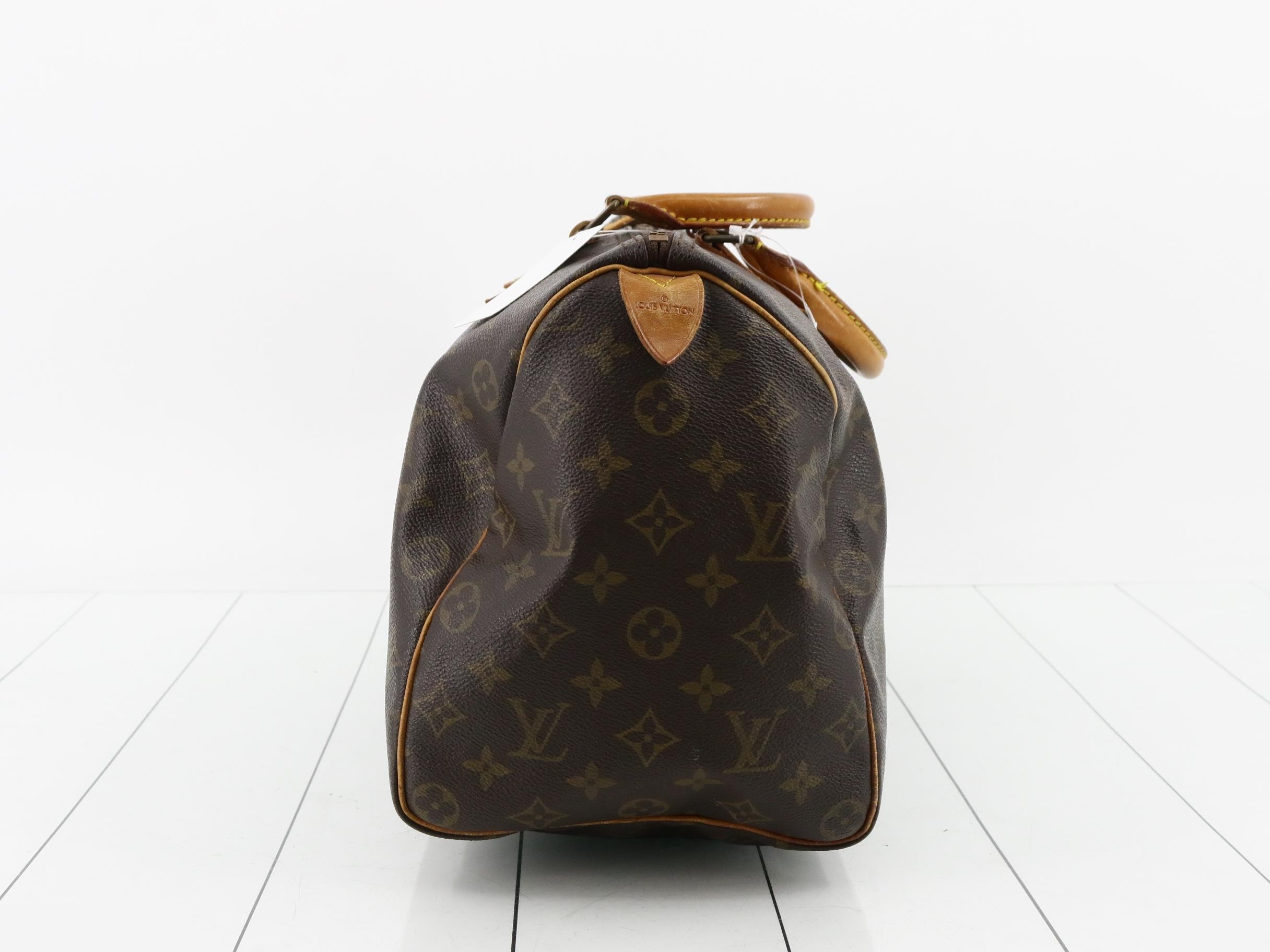 Monogram Speedy 35 (older model) handbag — view 4