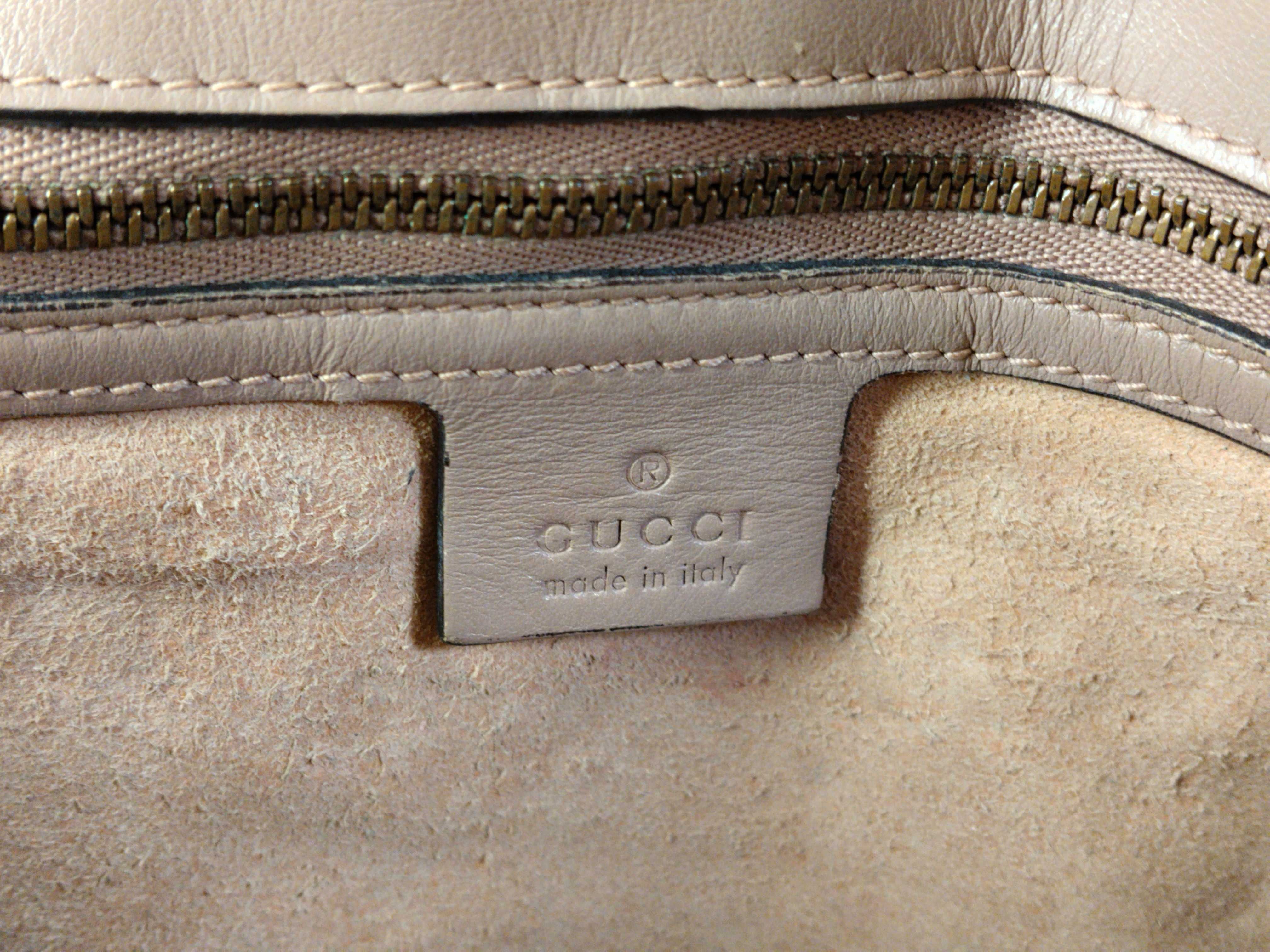 PH-GG Marmont Small Flap Taupe Leather Gold Hardware Chain Shoulder Bag — view 11