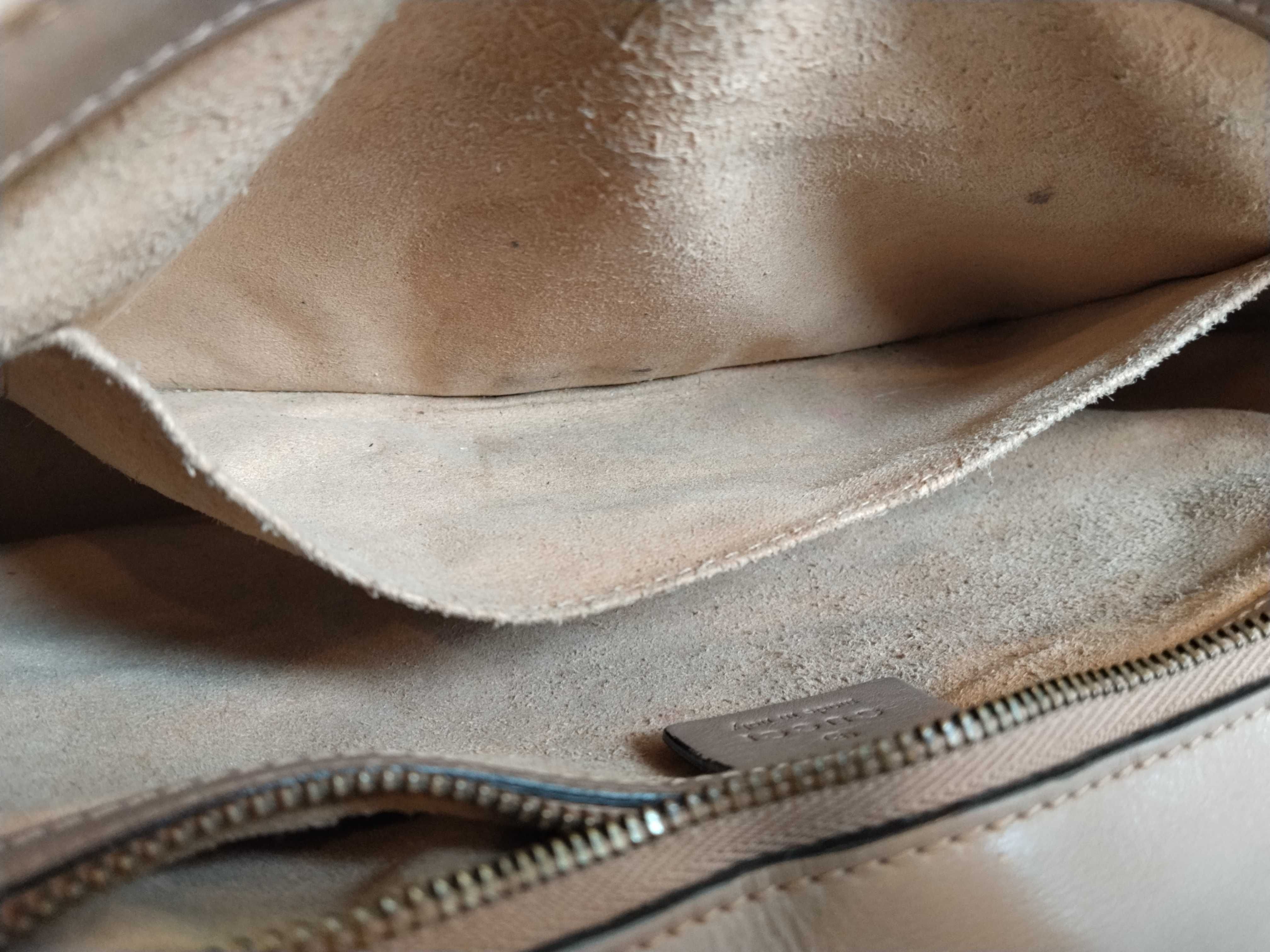 PH-GG Marmont Small Flap Taupe Leather Gold Hardware Chain Shoulder Bag — view 15