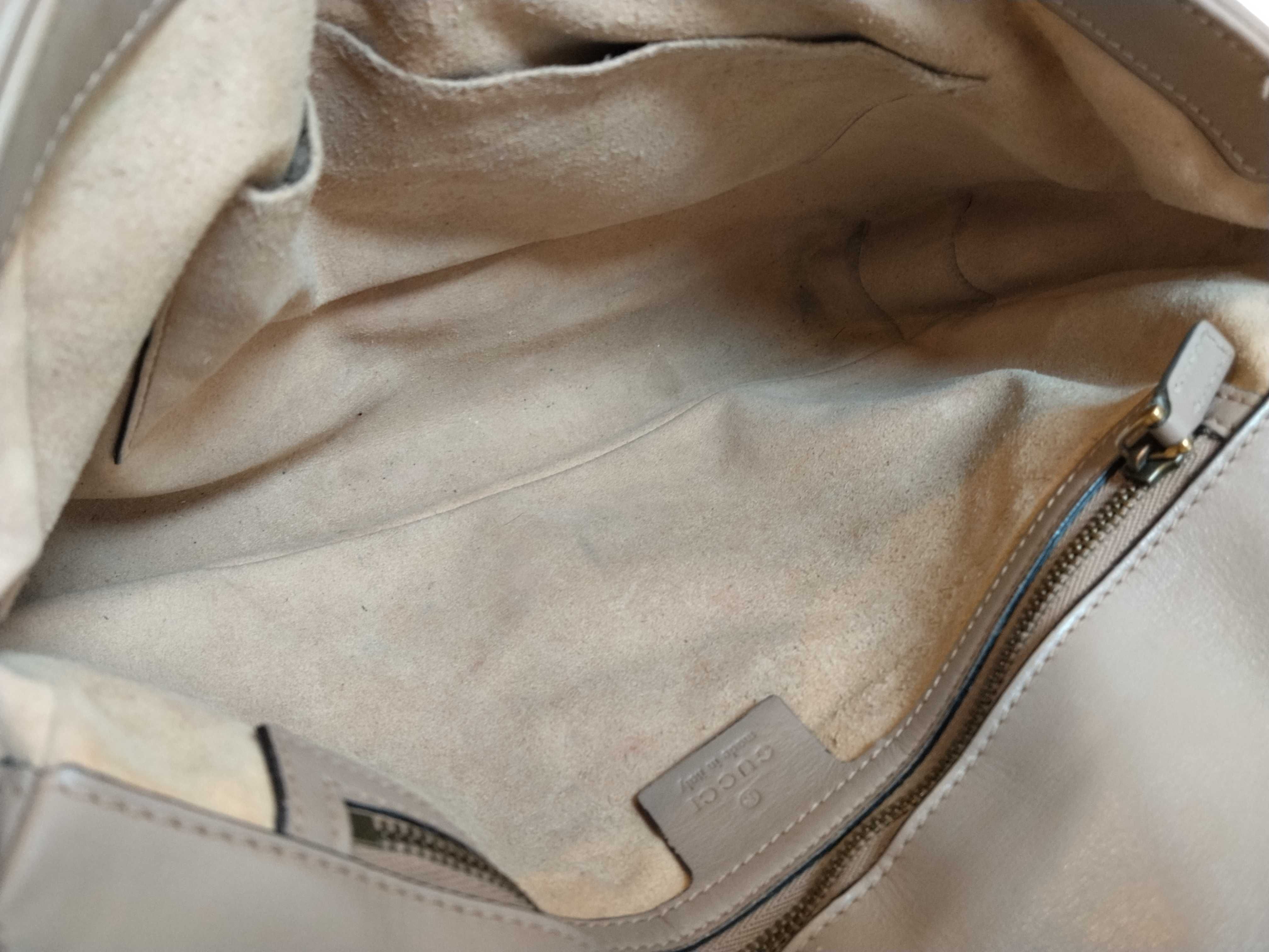 PH-GG Marmont Small Flap Taupe Leather Gold Hardware Chain Shoulder Bag — view 9