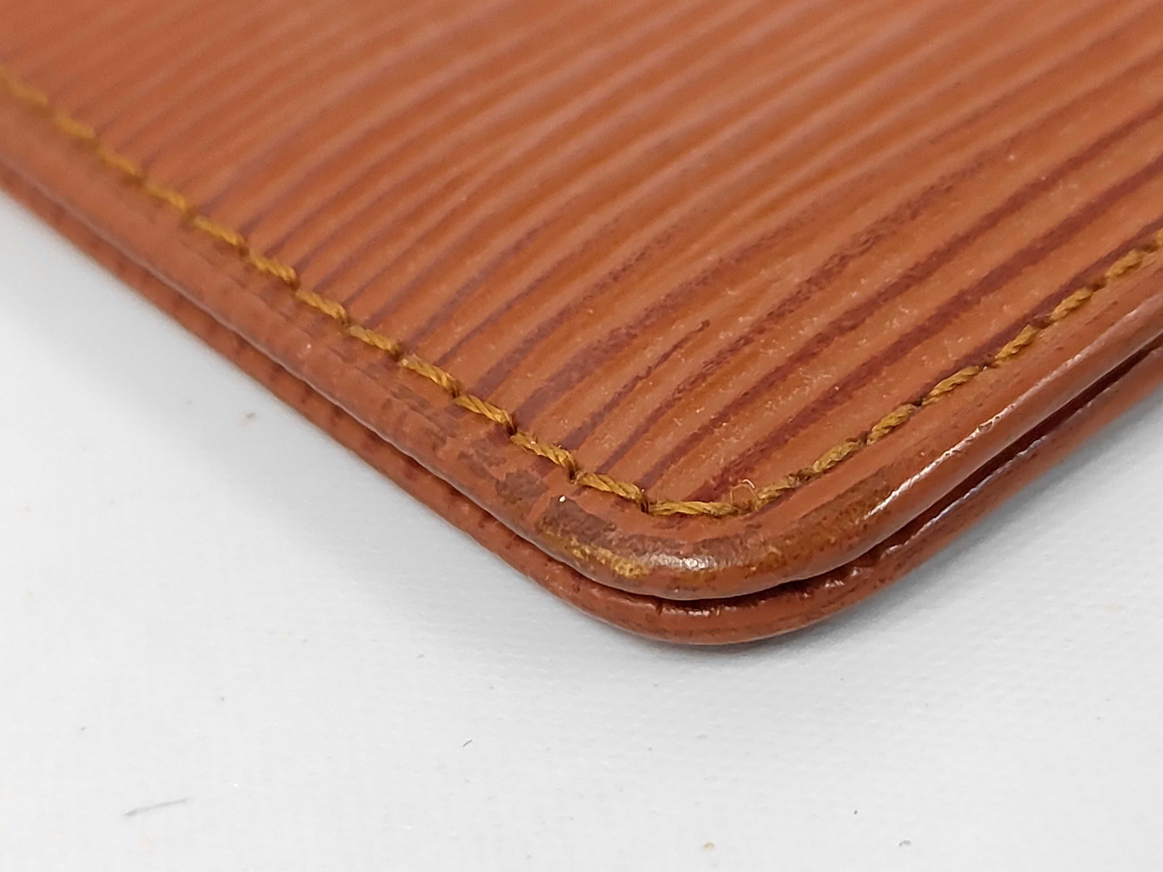 Epi Card Case, Brown (Card Case/Pass Case/Business Card Holder) — view 3