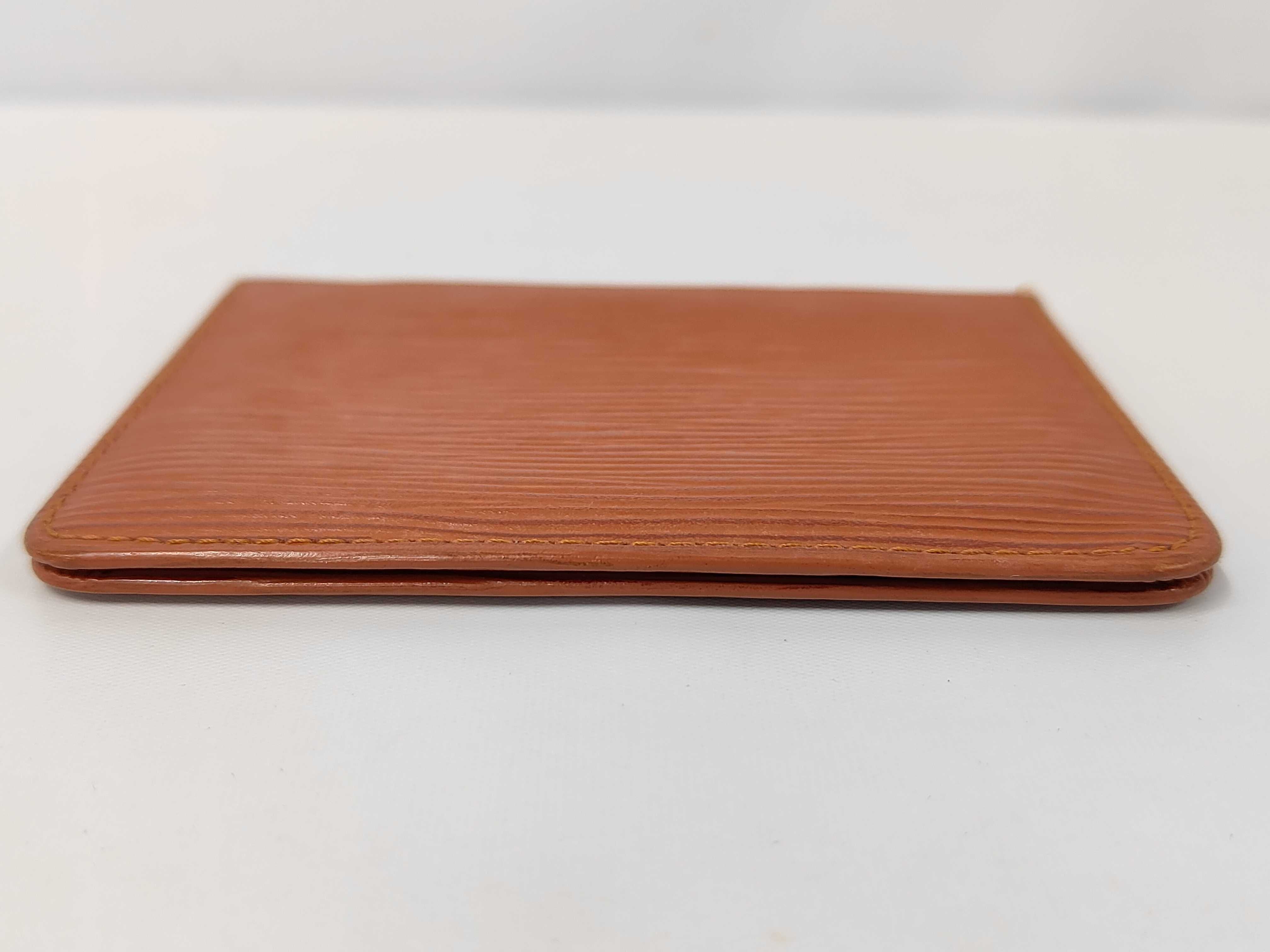 Epi Card Case, Brown (Card Case/Pass Case/Business Card Holder) — view 4