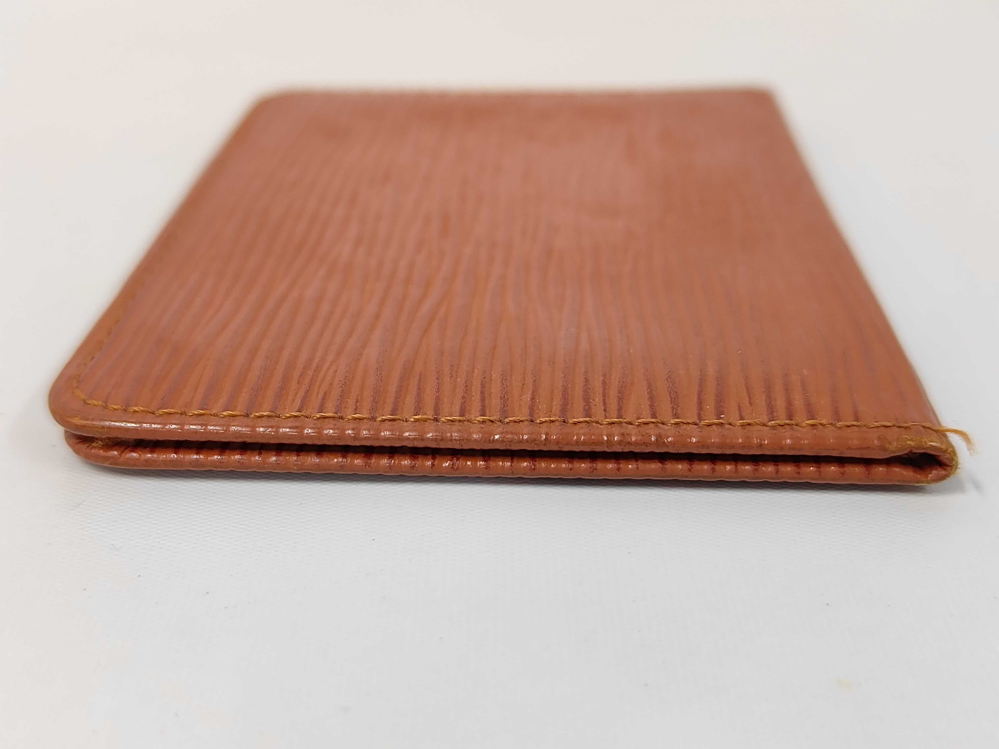 Epi Card Case, Brown (Card Case/Pass Case/Business Card Holder) — view 5