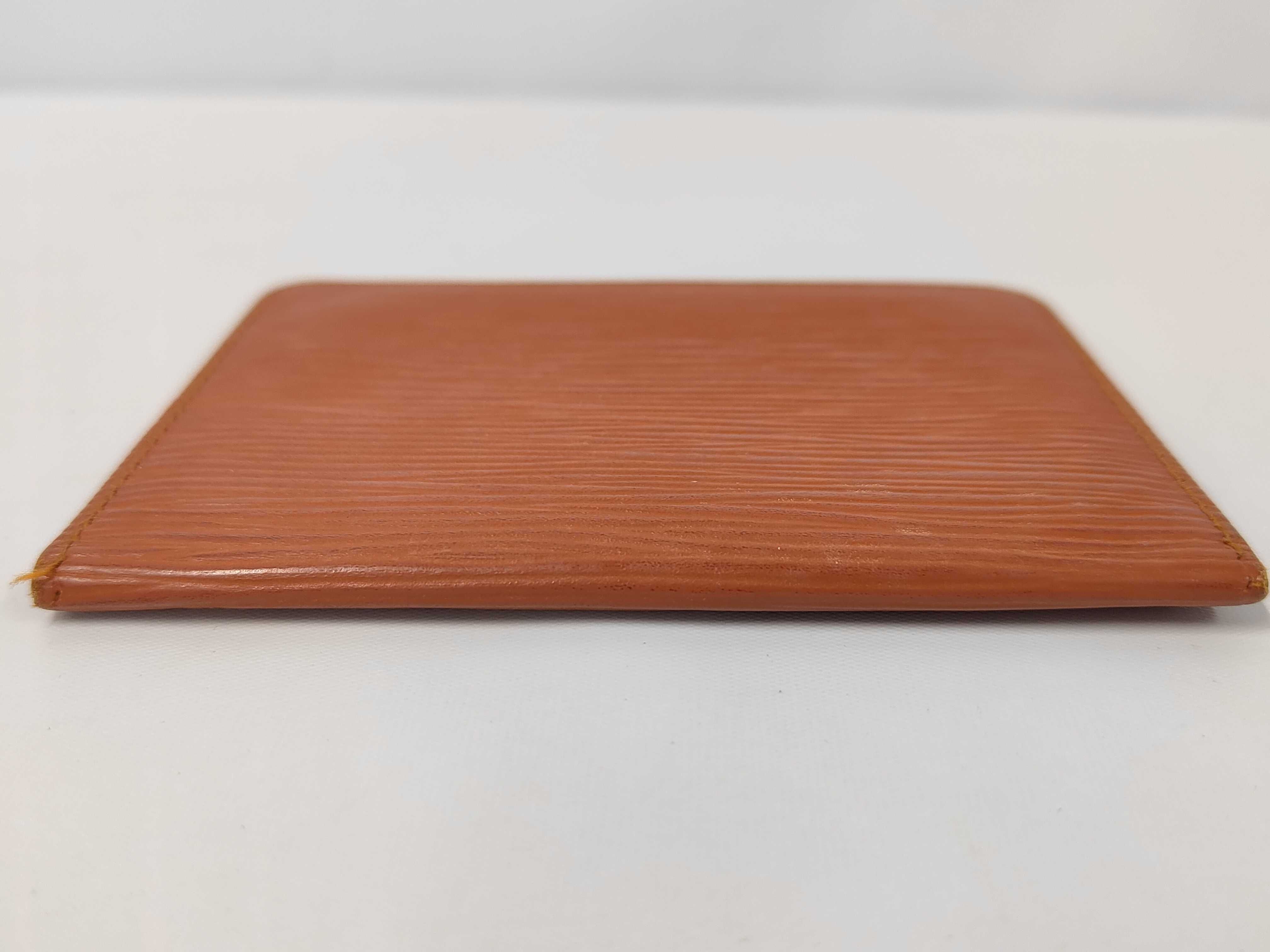 Epi Card Case, Brown (Card Case/Pass Case/Business Card Holder) — view 6