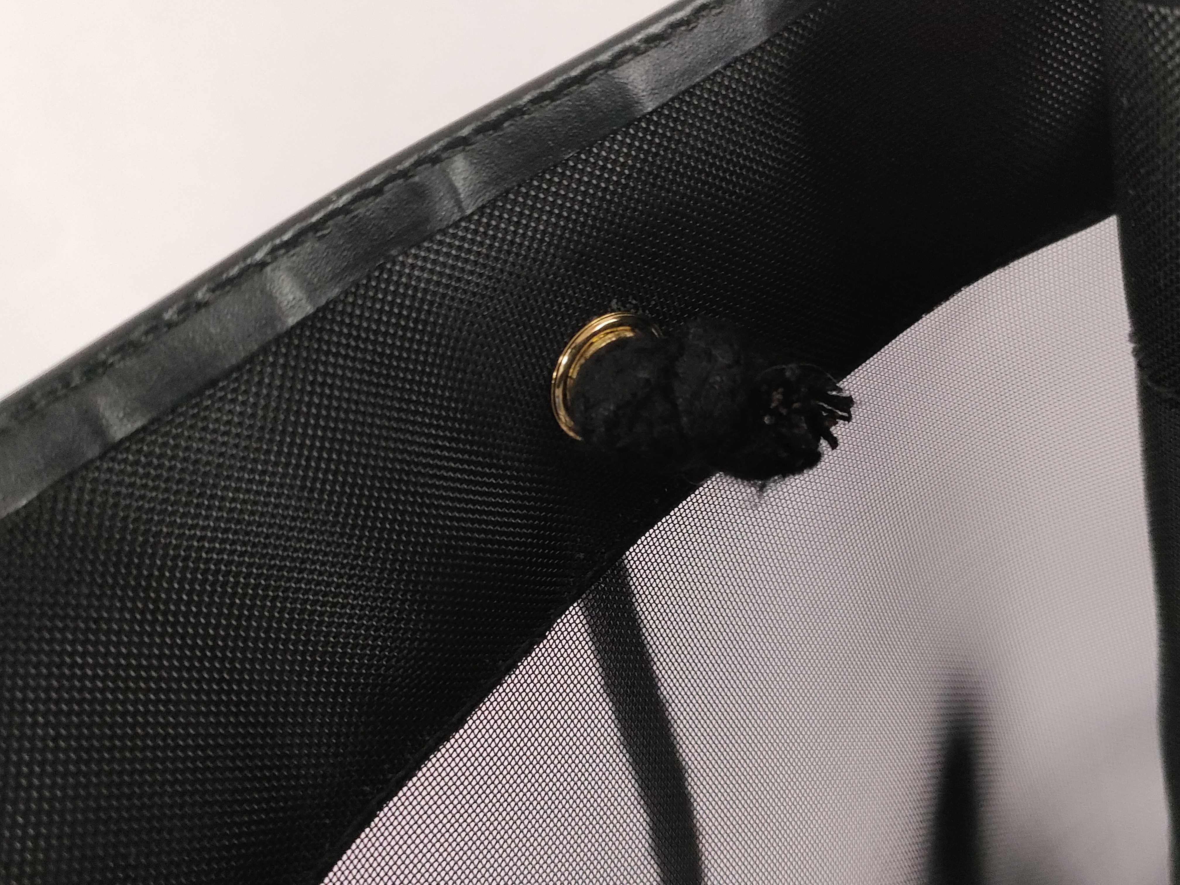 Black FF Logo Mesh Tote Bag — view 10