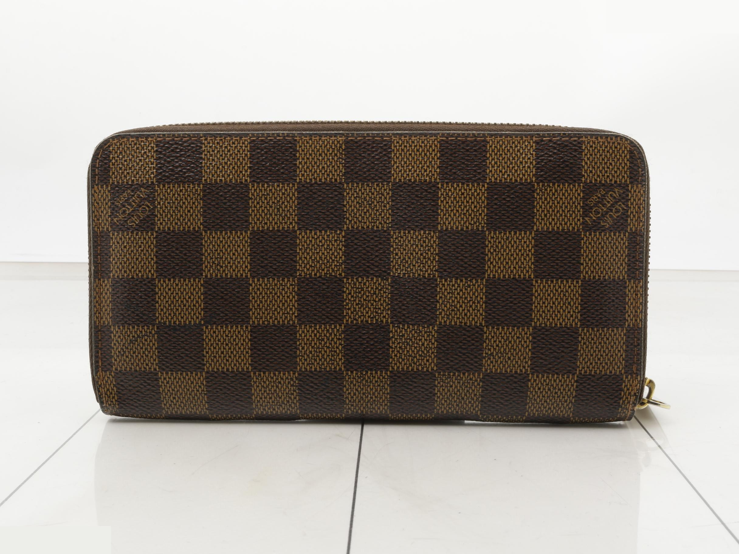 Damier Zippy Wallet Round Zipper Long Wallet — view 2