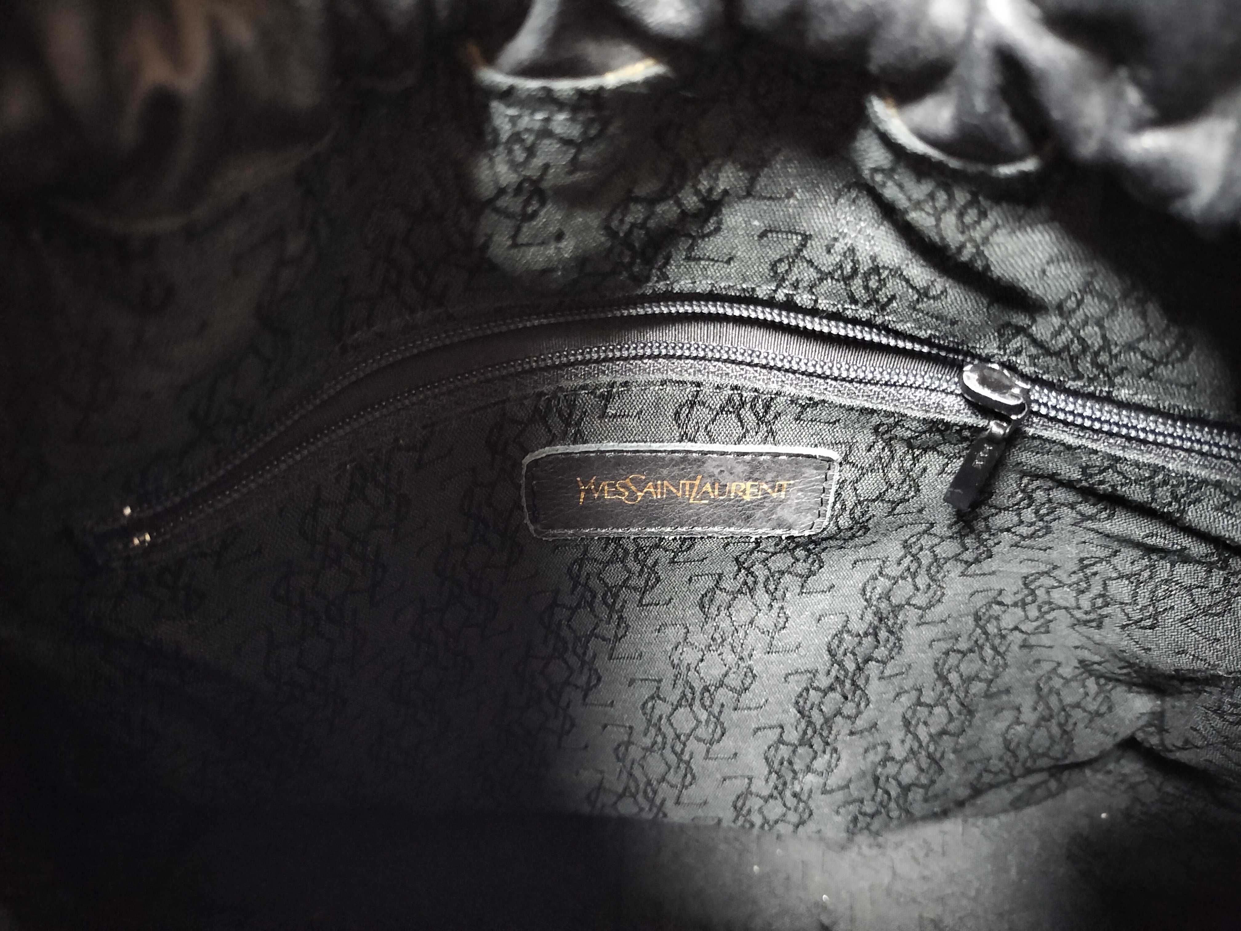 Leather Grape Drawstring Shoulder Bag — view 11