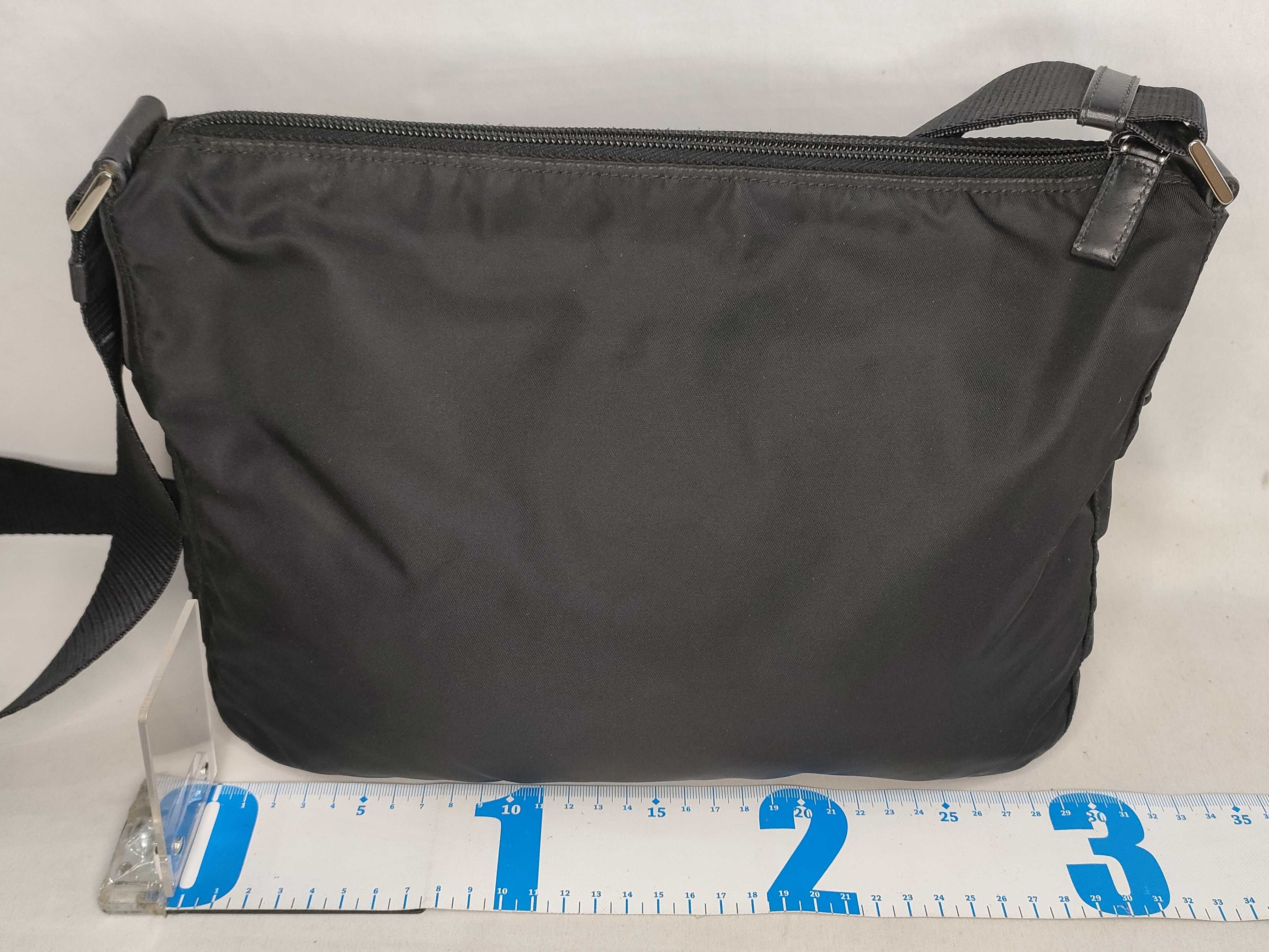 Nylon Shoulder Bag (Current Model) - Triangle Logo — view 2