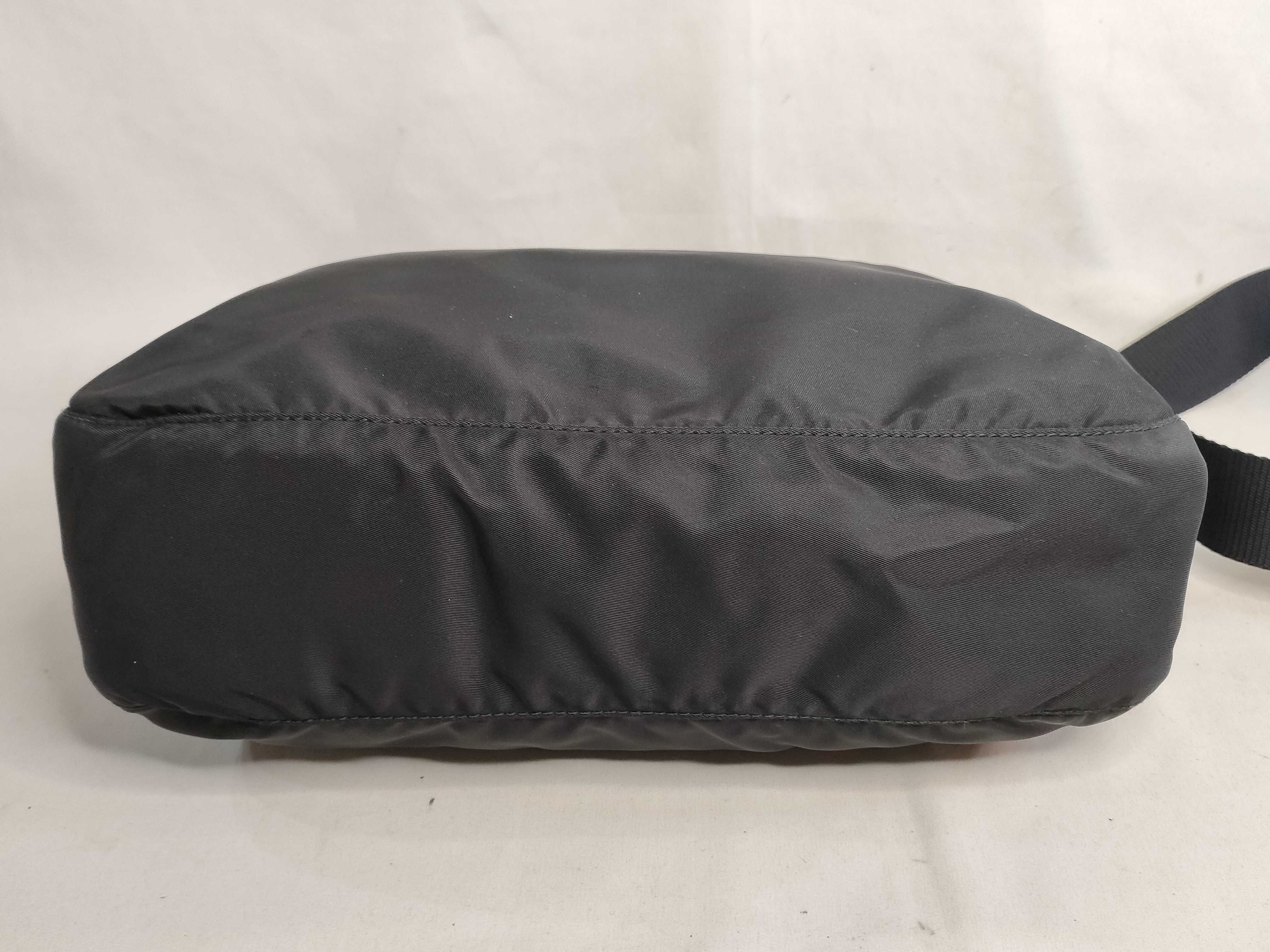 Nylon Shoulder Bag (Current Model) - Triangle Logo — view 7