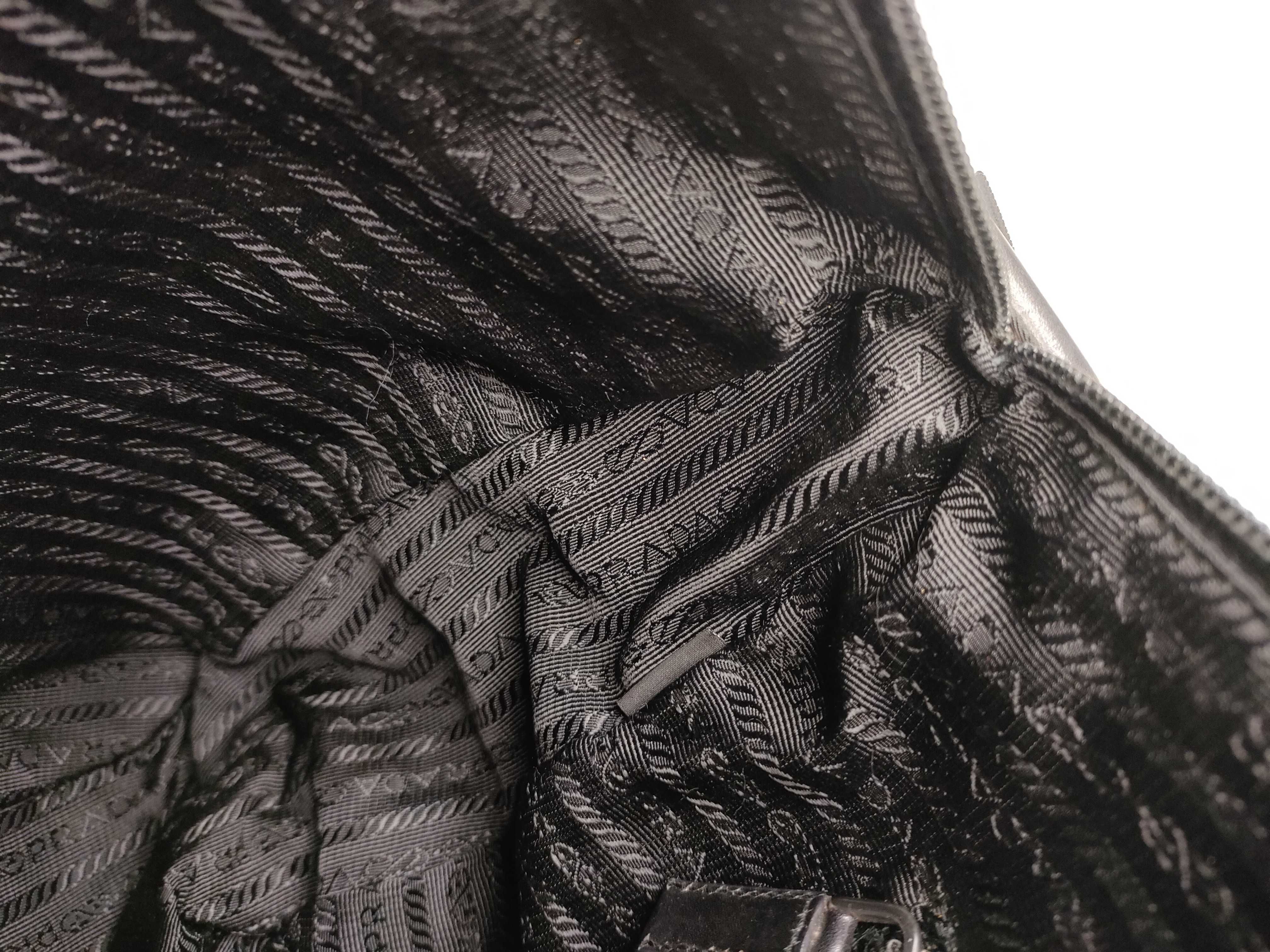 Nylon Shoulder Bag (Current Model) - Triangle Logo — view 9