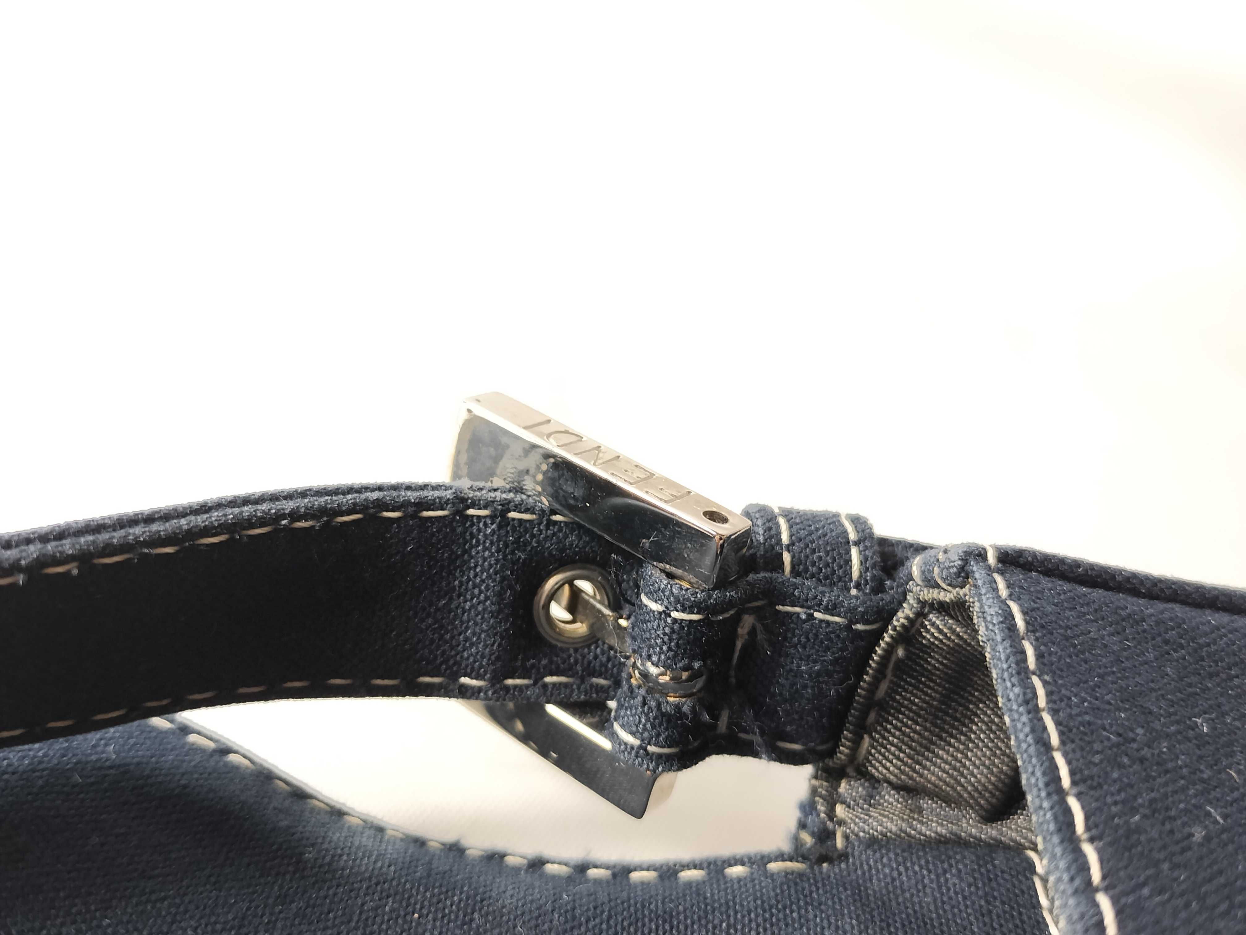 Mamma Bucket Marble Denim One-Shoulder Bag — view 13