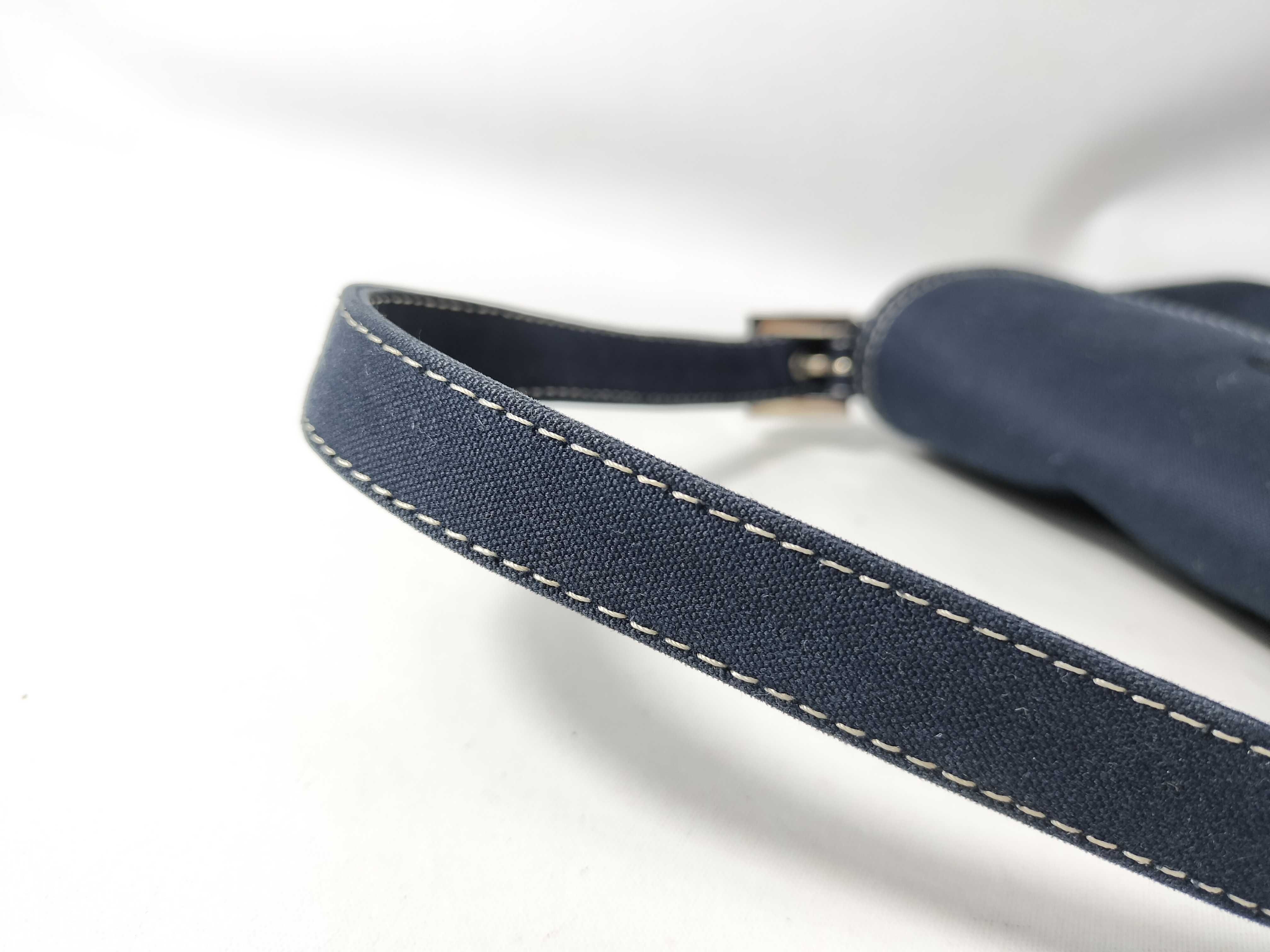 Mamma Bucket Marble Denim One-Shoulder Bag — view 5